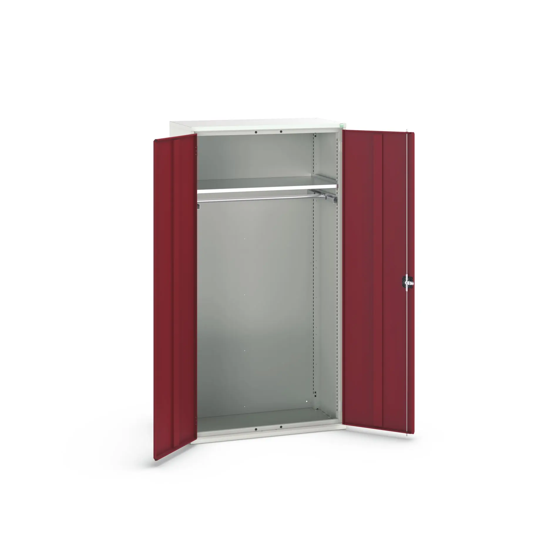 Produktfoto 1 von Bott Aufbewahrungsschrank Typ Bestückter Schrank 2 Tür/en 1 Regal/e 2000 mm 1050 mm Ja 550 mm Stahlblech