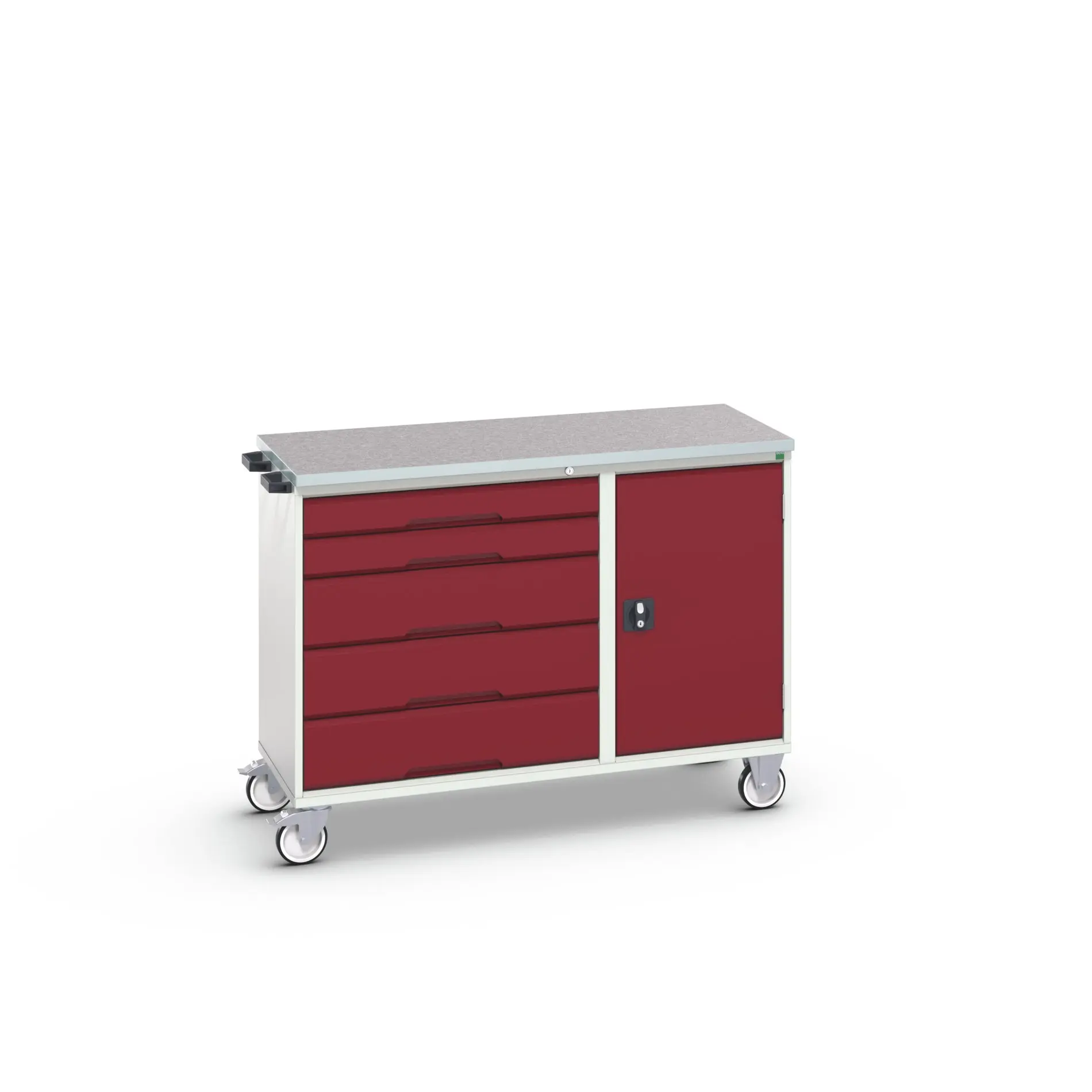Produktfoto 1 von Trolley, Stahl Rahmen, 1300 x 600 x 980mm, max. 200kg