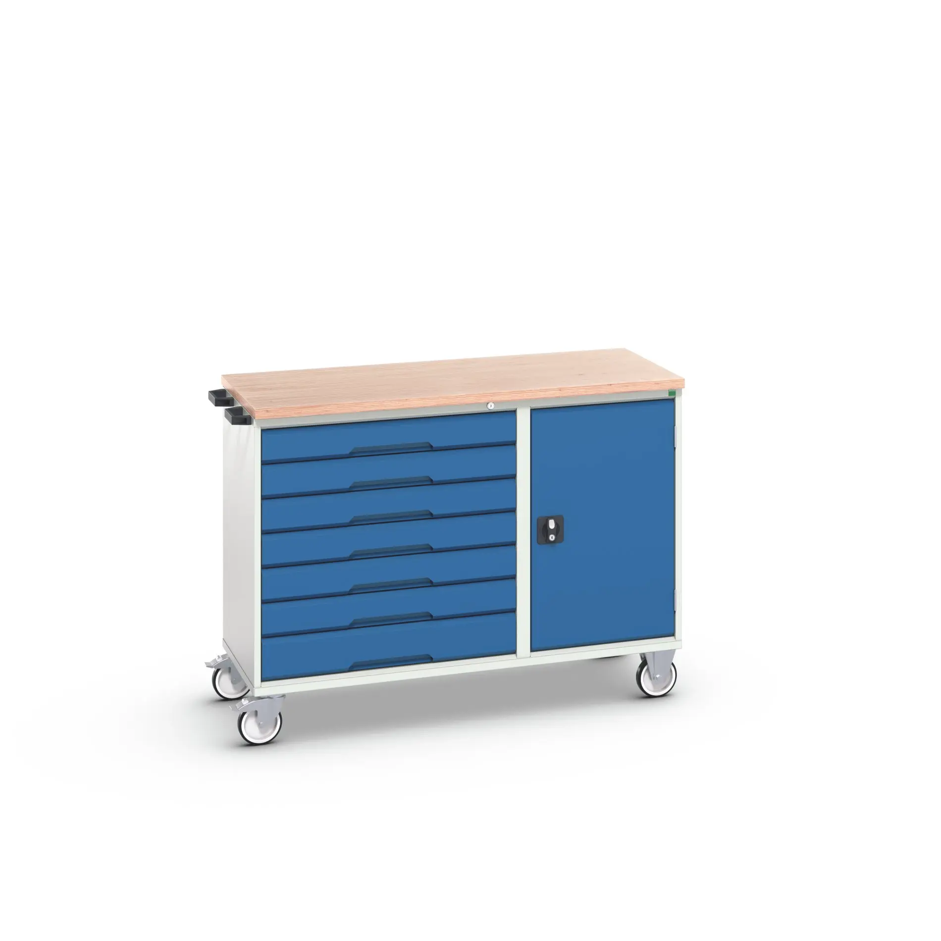 Produktfoto 1 von Trolley, Stahl Rahmen, 1300 x 600 x 980mm, max. 200kg