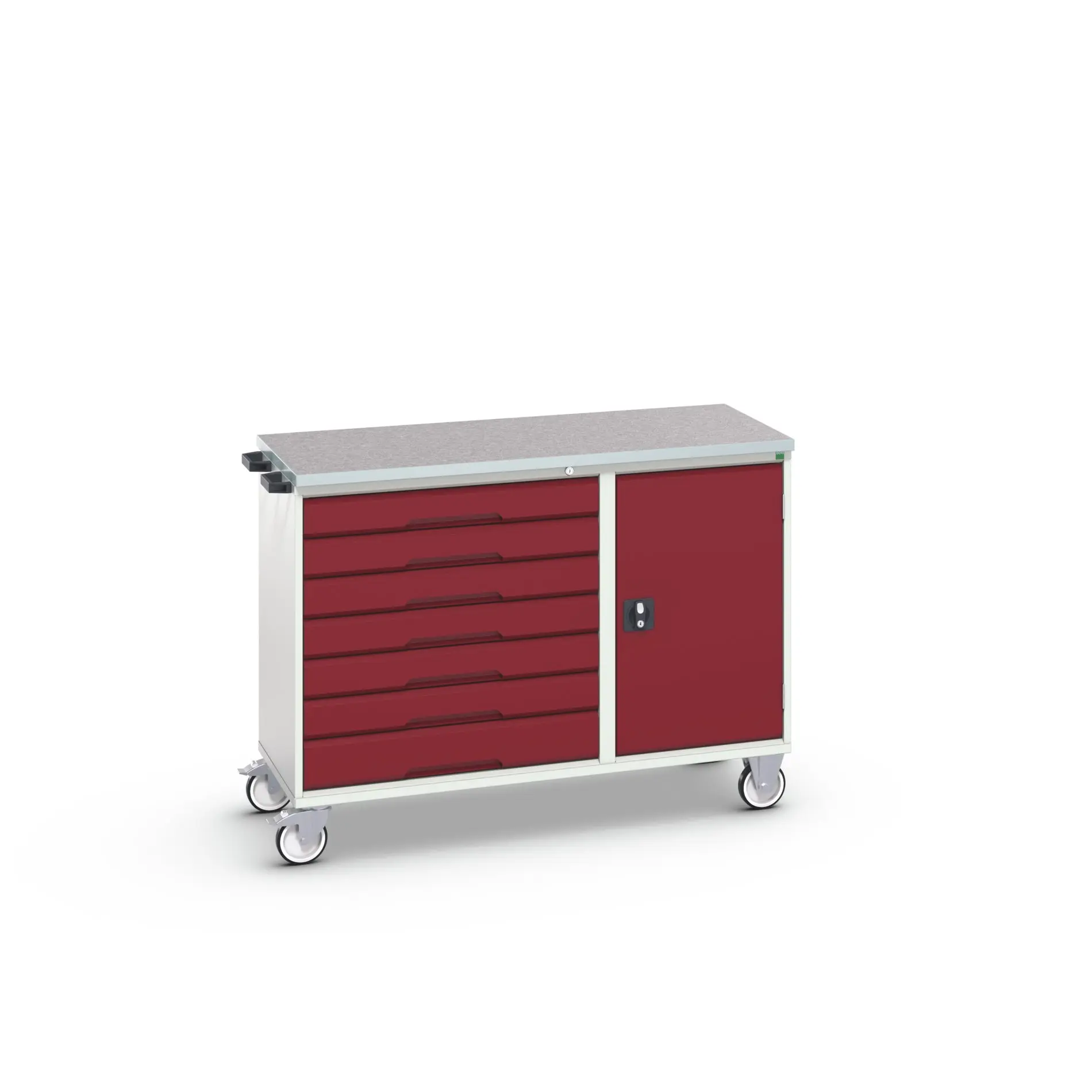 Produktfoto 1 von Trolley, Stahl Rahmen, 1300 x 600 x 980mm, max. 200kg
