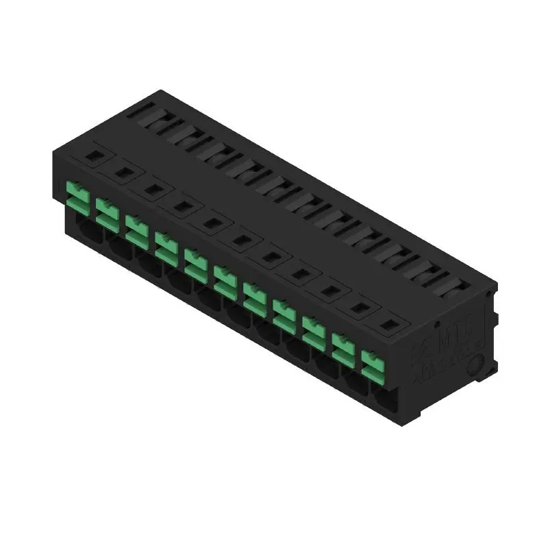 Weidmüller OMNIMATE4.0 Draht-zu-Platine-Anschlussblock 90 °, Leiterplattenmontage, 11-polig / 1-reihig, Raster 5 mm