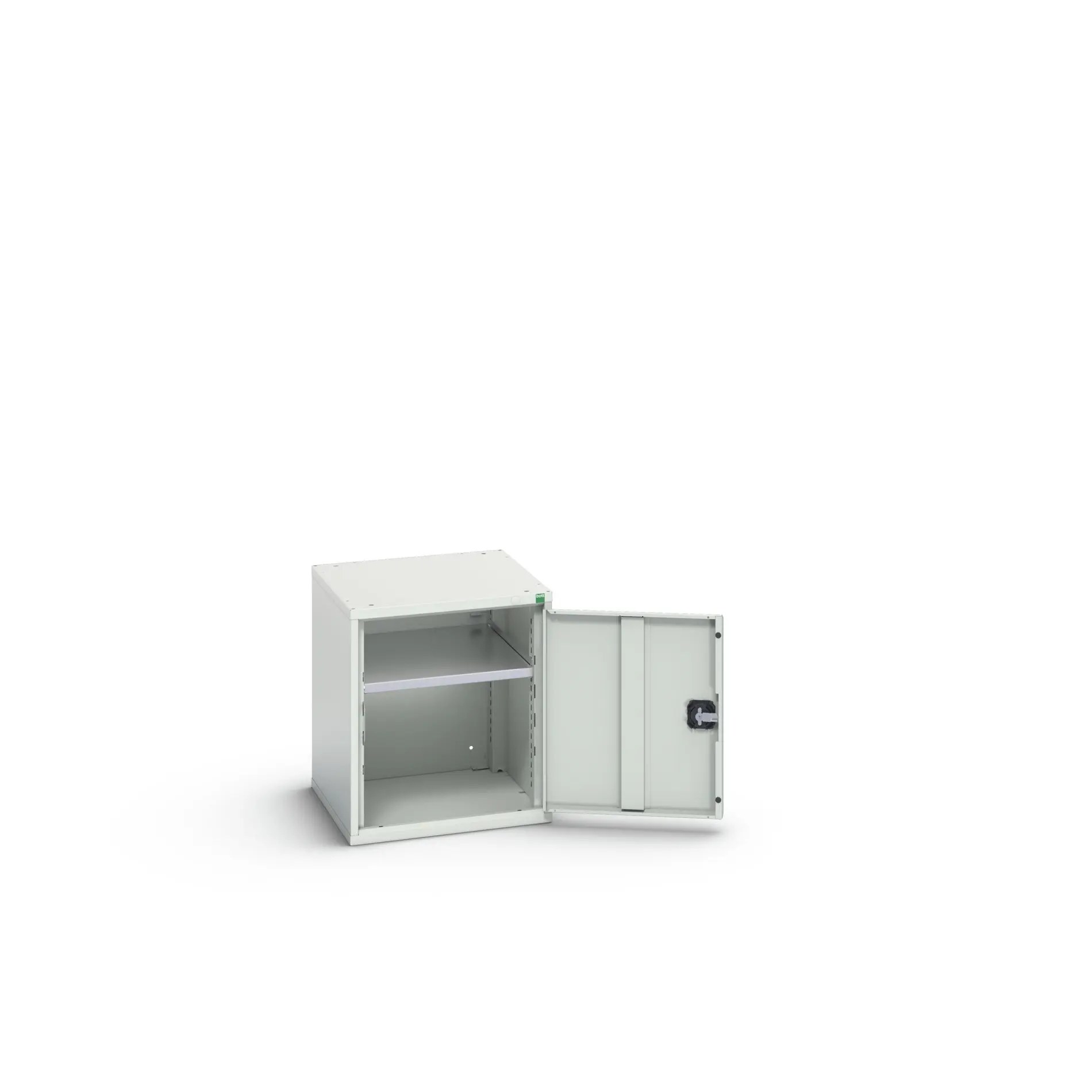 Produktfoto 1 von Bott Aufbewahrungsschrank Typ Regalschrank 1 Tür/en 1 Regal/e 600 mm 525 mm 550 mm Stahlblech
