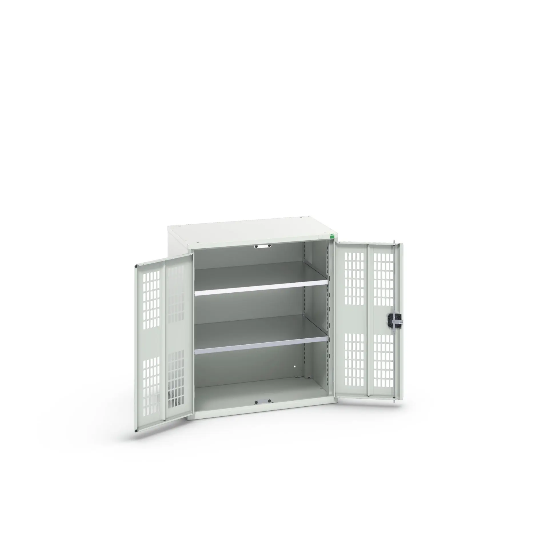 Produktfoto 1 von Bott Aufbewahrungsschrank Typ Regalschrank 2 Tür/en 2 Regal/e 900 mm 80 mm Ja 550 mm Stahlblech