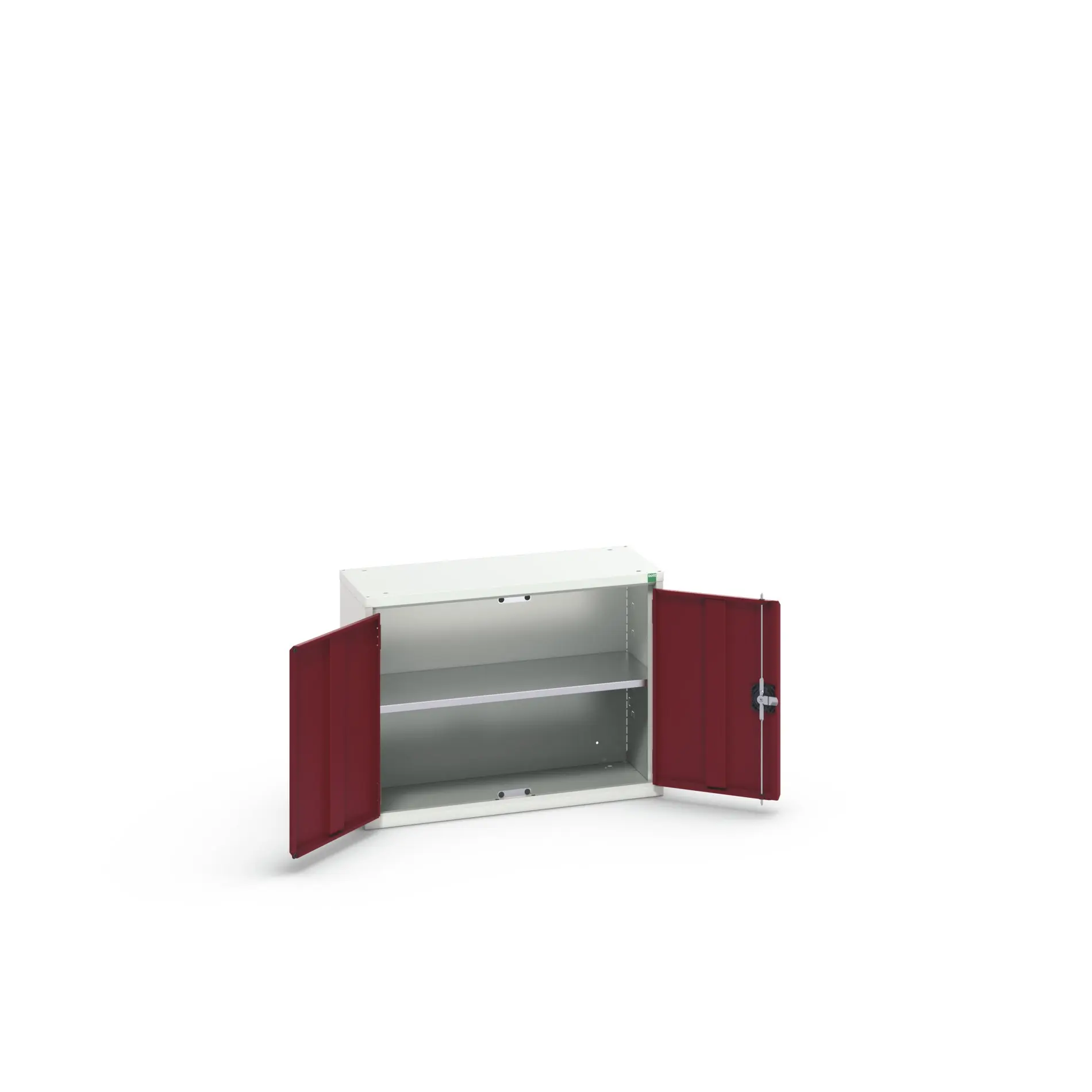 Produktfoto 1 von Bott Aufbewahrungsschrank Typ Regalschrank 2 Tür/en 1 Regal/e 600 mm 80 mm 350 mm Stahlblech