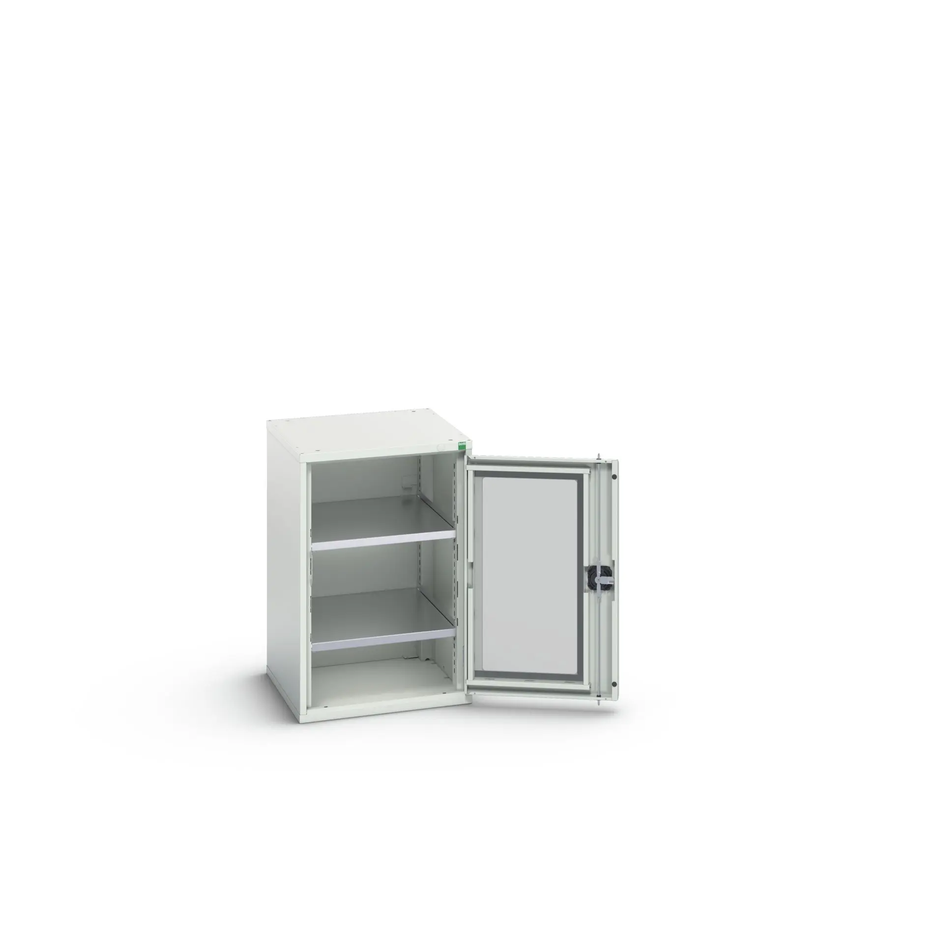 Produktfoto 1 von Bott Aufbewahrungsschrank Typ Regalschrank 1 Tür/en 2 Regal/e 800 mm 525 mm 550 mm Stahlblech