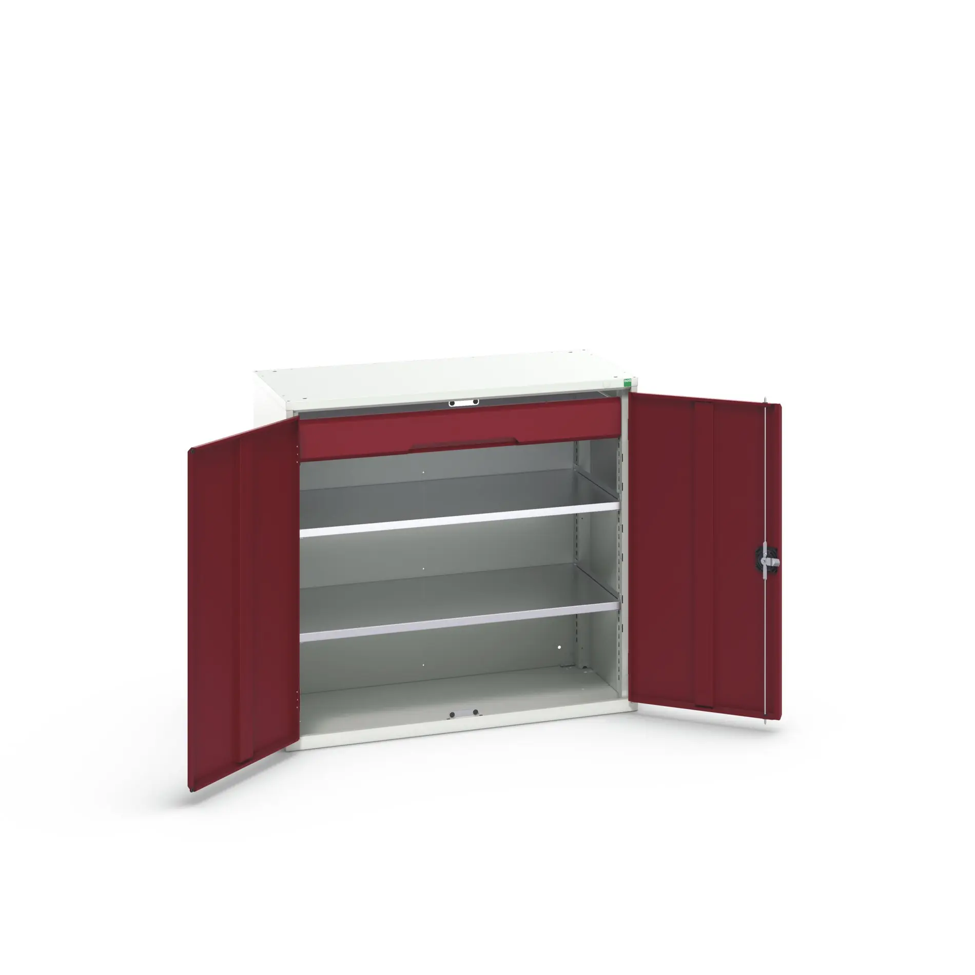 Bott Aufbewahrungsschrank Typ Bestückter Schrank 2 Tür/en 2 Regal/e 1 Schublade/n 1000 mm 1050 mm Ja 550 mm Stahlblech