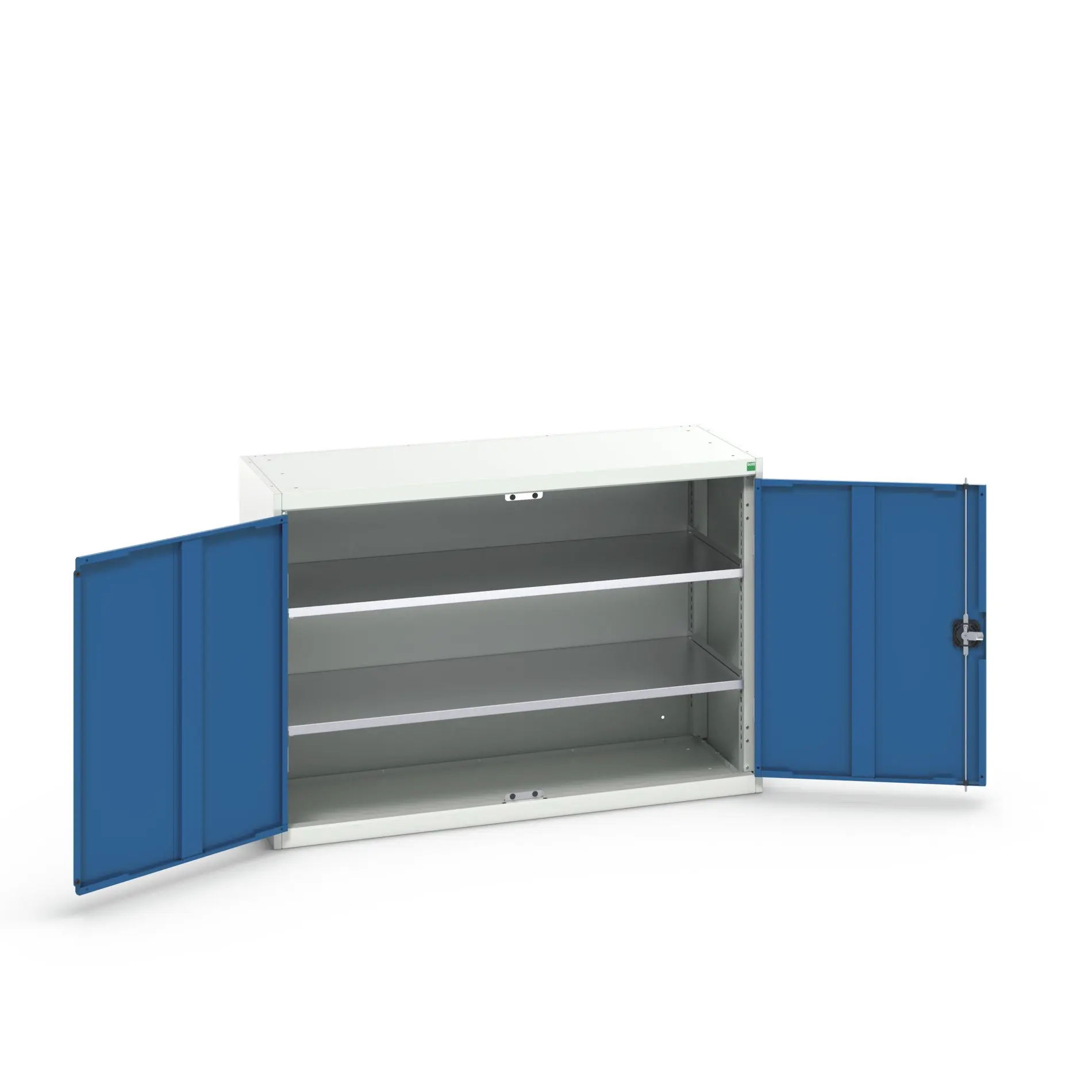 Produktfoto 1 von Bott Aufbewahrungsschrank Typ Regalschrank 2 Tür/en 2 Regal/e 900 mm 1300 mm Ja 550 mm Stahlblech