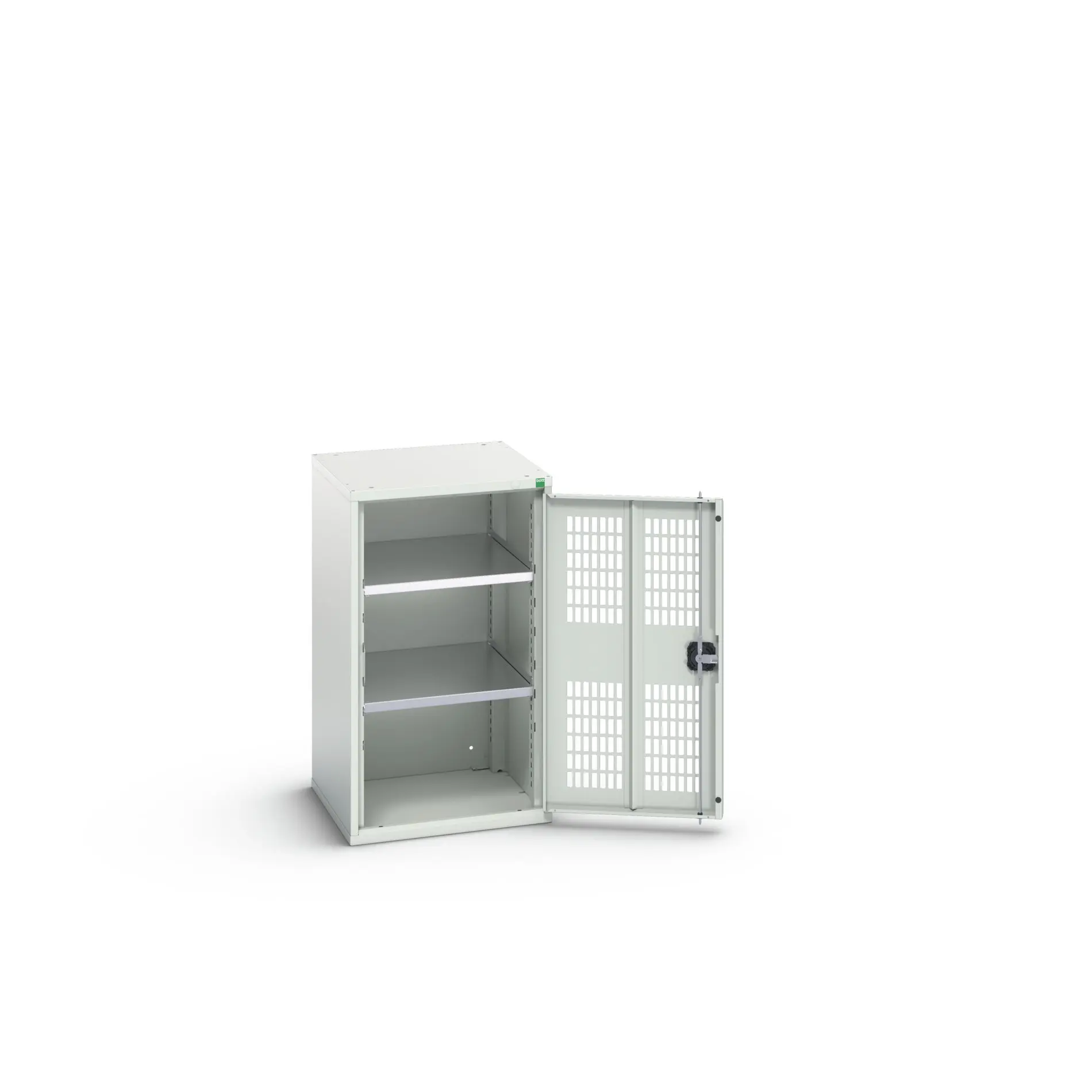 Produktfoto 1 von Bott Aufbewahrungsschrank Typ Regalschrank 1 Tür/en 2 Regal/e 900 mm 525 mm Ja 550 mm Stahlblech