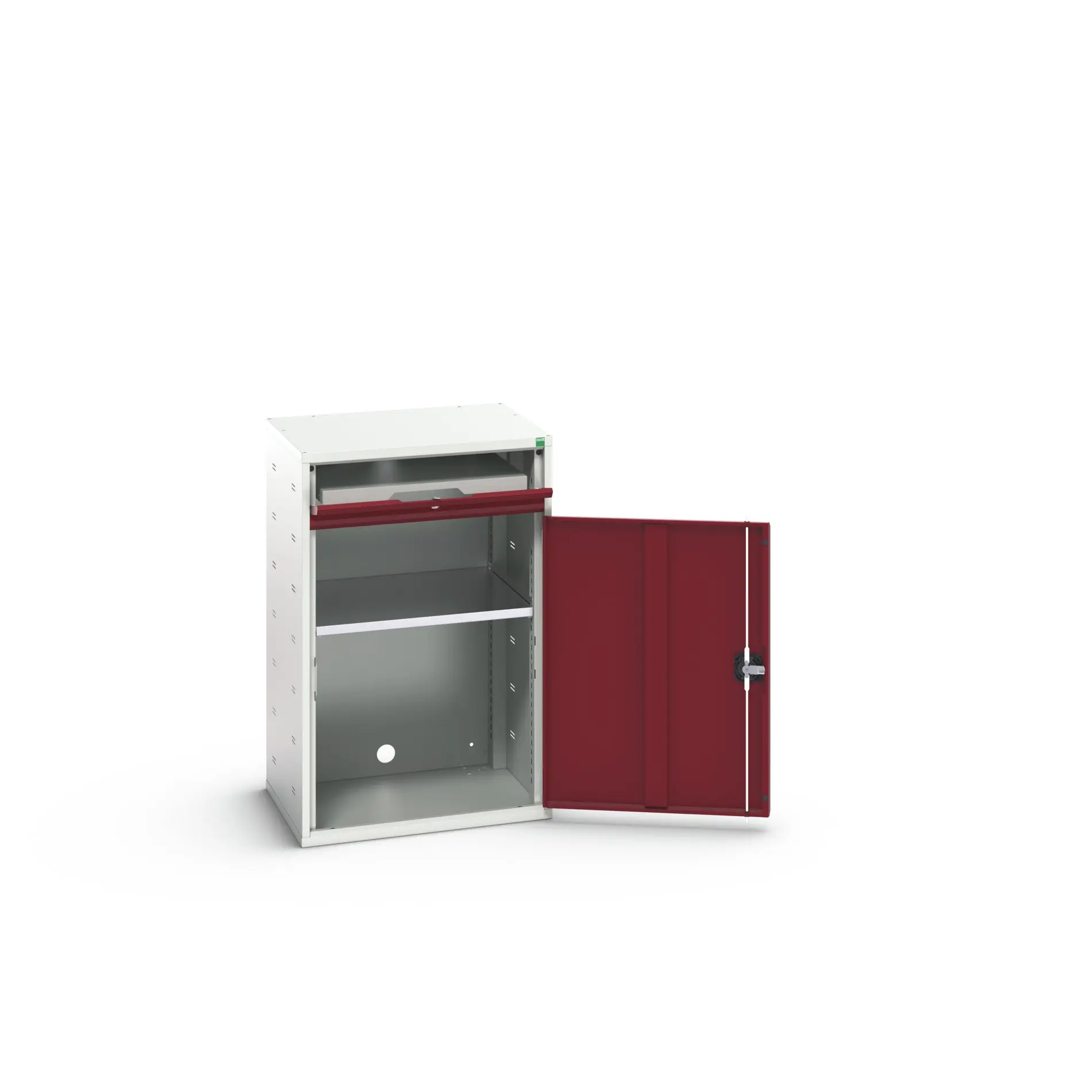 Produktfoto 1 von Bott Aufbewahrungsschrank Typ Computerschrank 1 Tür/en 1 Regal/e 1000 mm 650 mm Ja 550 mm Stahlblech