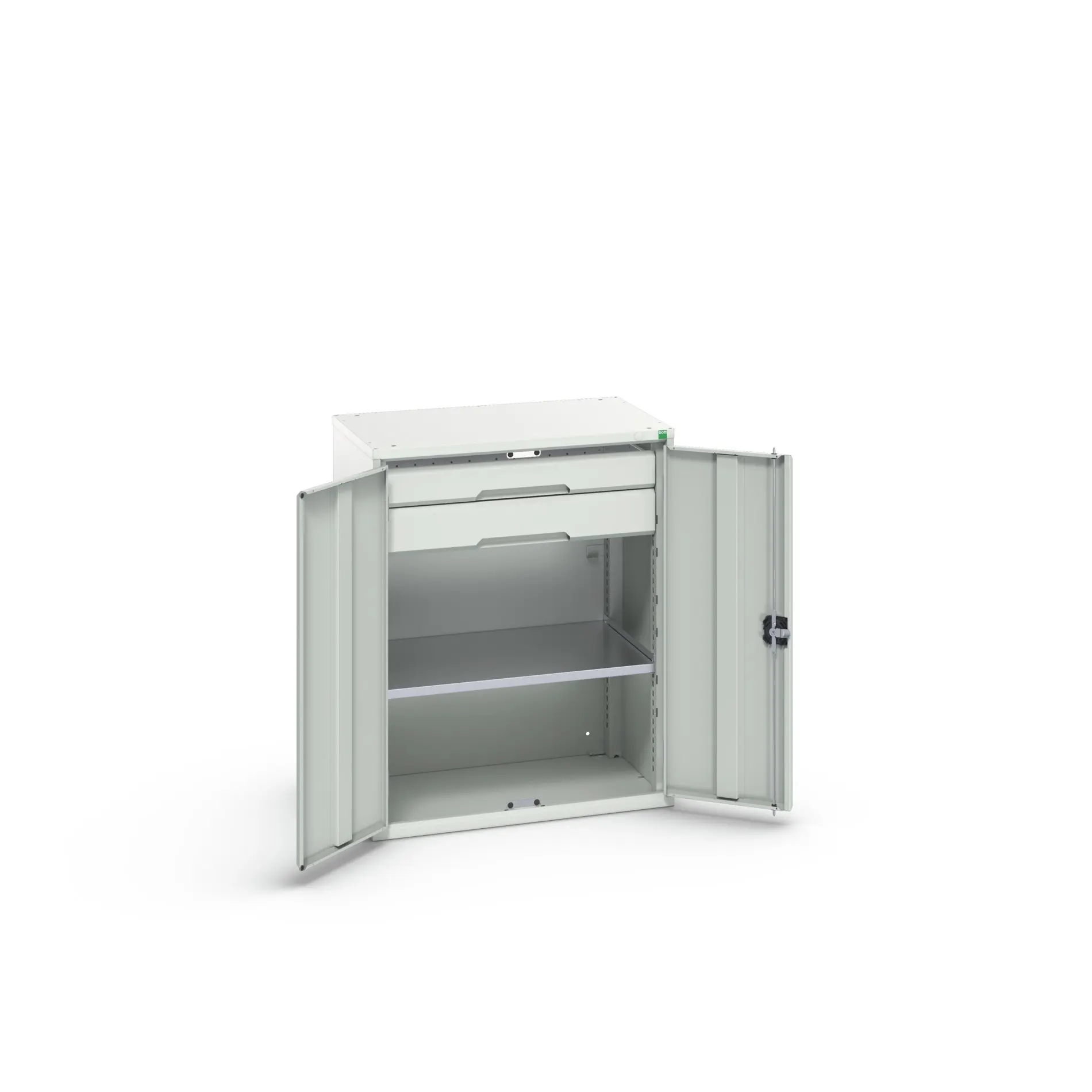 Produktfoto 1 von Bott Schrank Typ Bestückter Schrank 2 Tür/en 1 Regal/e 2 Schublade/n Stahlblech