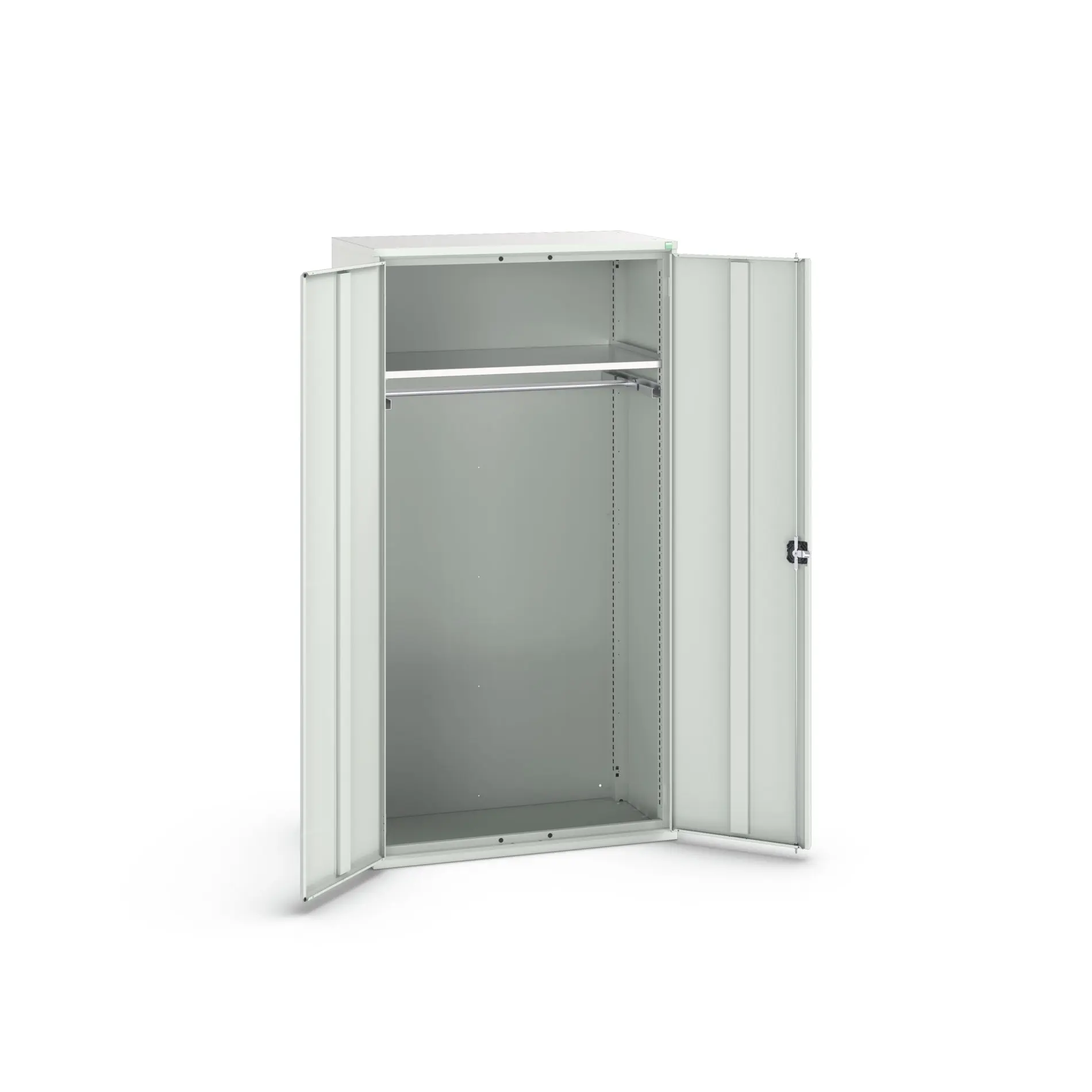 Produktfoto 1 von Bott Aufbewahrungsschrank Typ Bestückter Schrank 2 Tür/en 1 Regal/e 2000 mm 1050 mm Ja 550 mm Stahlblech