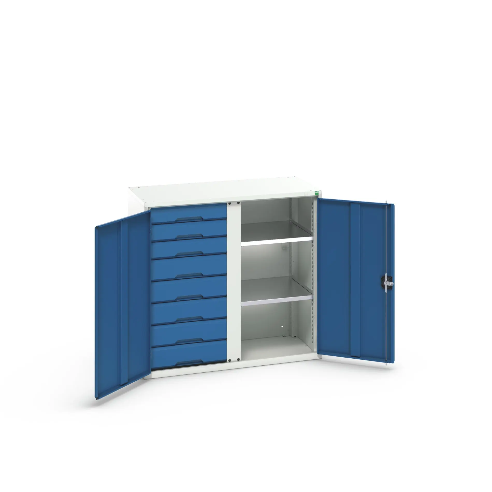 Produktfoto 1 von Bott Schrank Typ Bestückter Schrank 2 Tür/en 2 Regal/e 8 Schublade/n Stahlblech