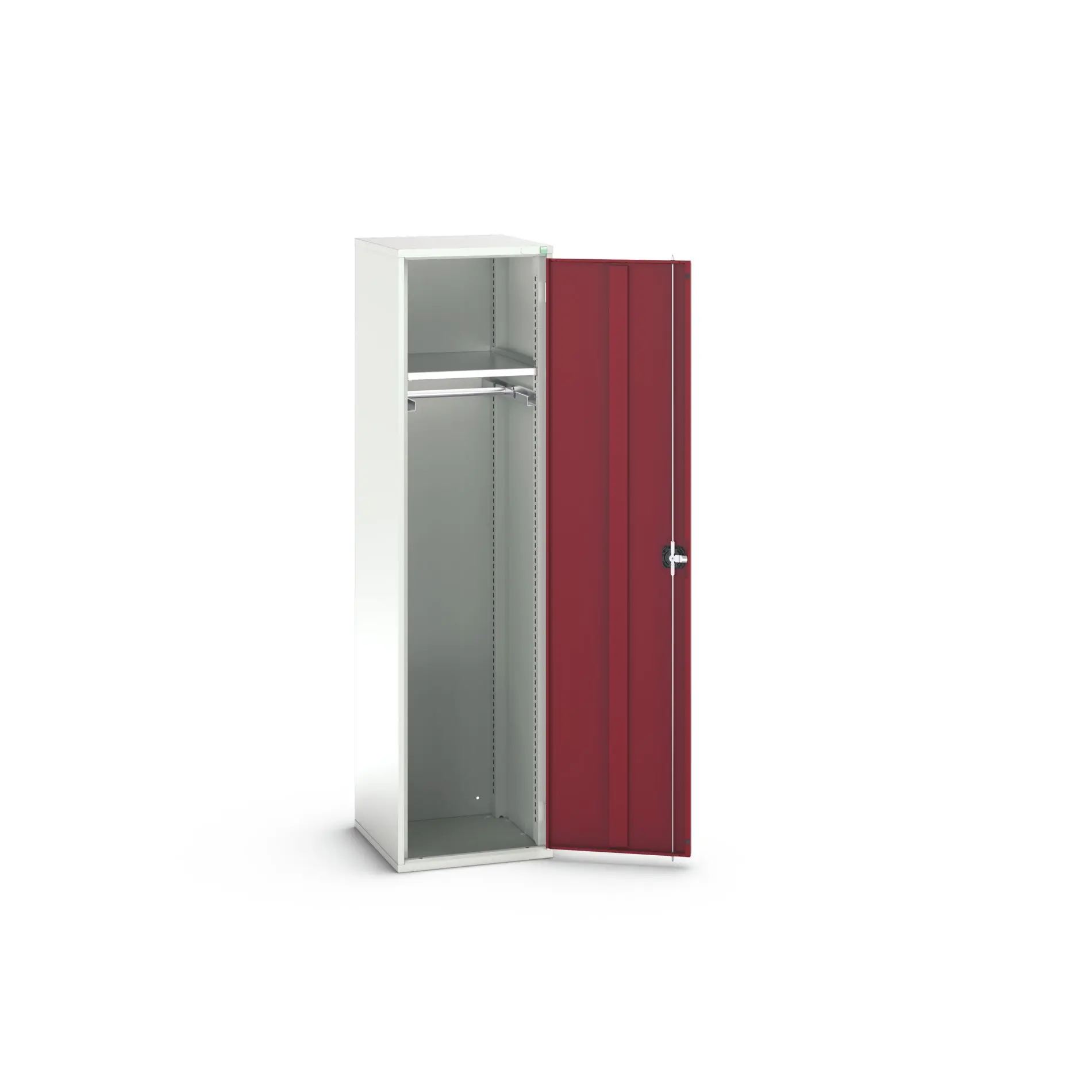 Produktfoto 1 von Bott Aufbewahrungsschrank Typ Bestückter Schrank 1 Tür/en 1 Regal/e 2000 mm 525 mm Ja 550 mm Stahlblech