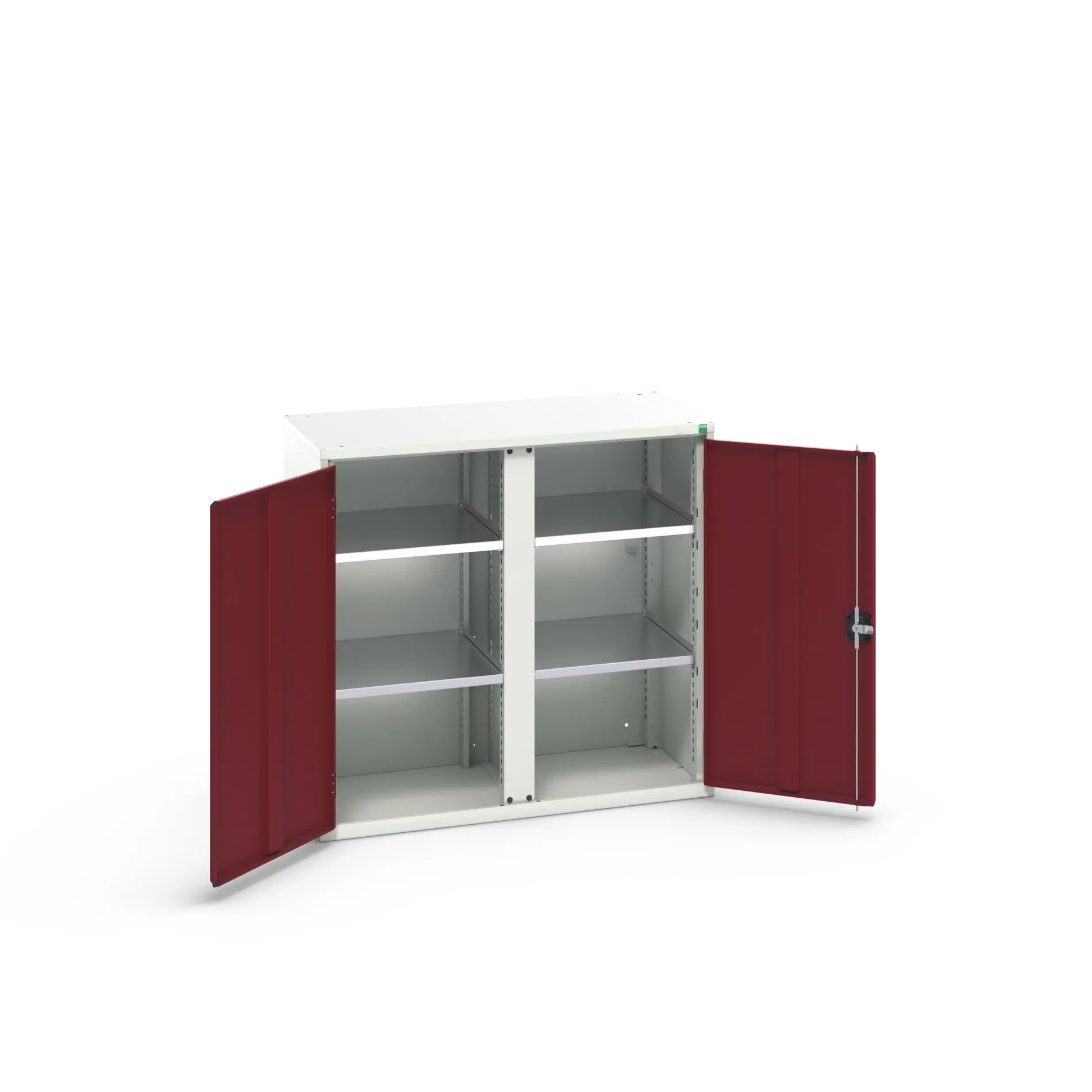 Produktfoto 1 von Bott Schrank Typ Bestückter Schrank 2 Tür/en 4 Regal/e Stahlblech