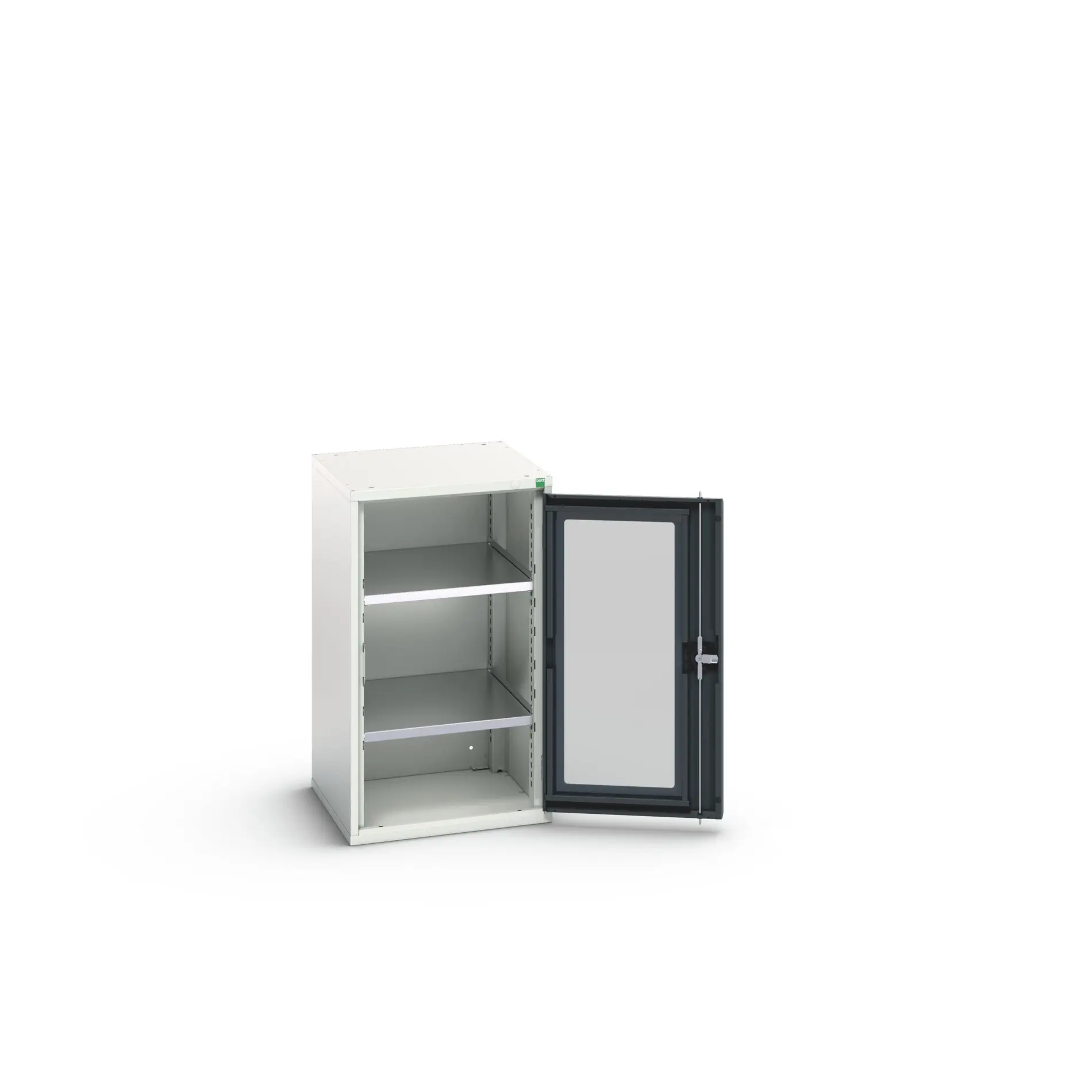Bott Aufbewahrungsschrank Typ Regalschrank 1 Tür/en 2 Regal/e 900 mm 525 mm 550 mm Stahlblech