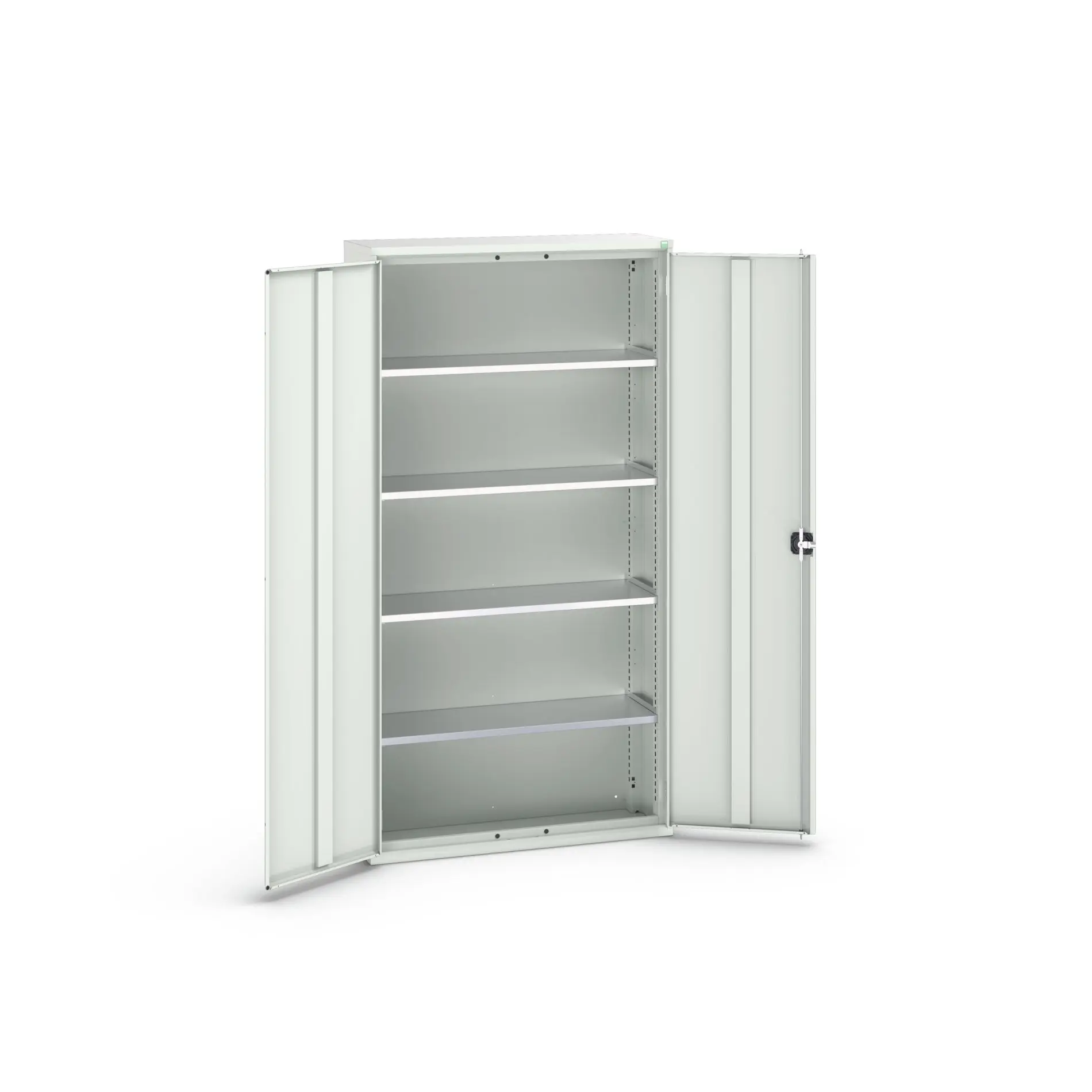 Produktfoto 1 von Bott Aufbewahrungsschrank Typ Regalschrank 2 Tür/en 4 Regal/e 2000 mm 1050 mm 350 mm Stahlblech