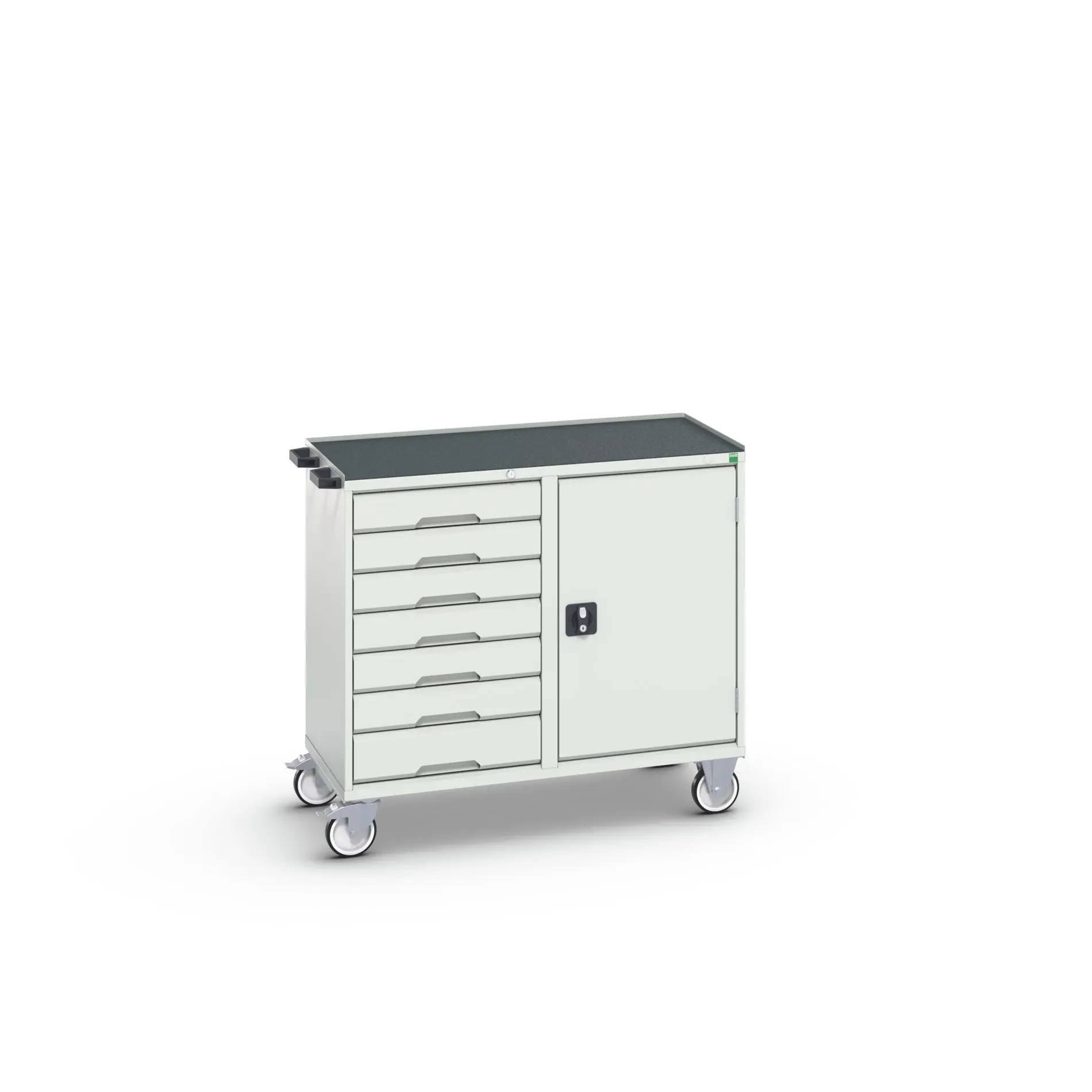 Produktfoto 1 von Bott Trolley, Stahl Rahmen, 1050 x 550 x 965mm, max. 200kg
