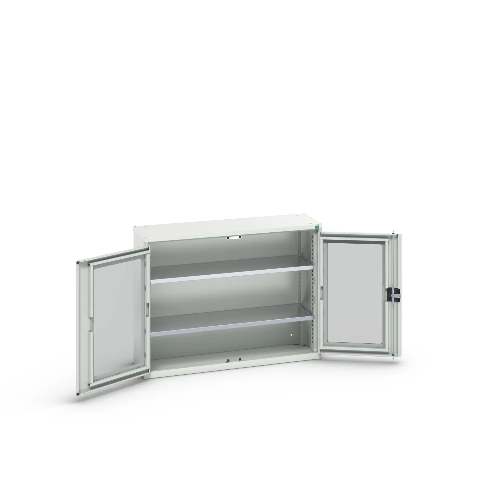 Produktfoto 1 von Bott Aufbewahrungsschrank Typ Regalschrank 2 Tür/en 2 Regal/e 800 mm 1050 mm 350 mm Stahlblech