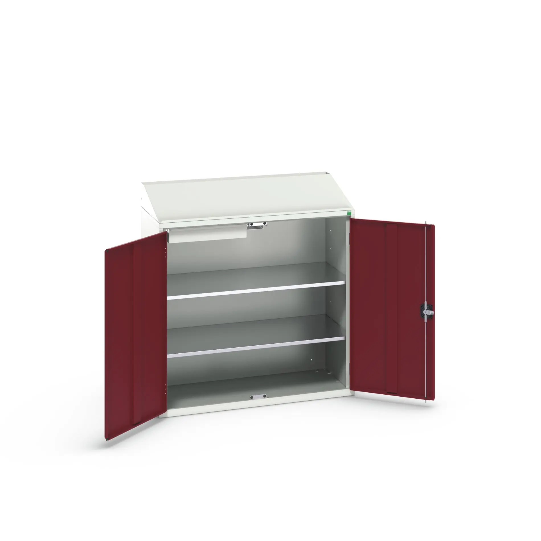 Produktfoto 1 von Bott Aufbewahrungsschrank Typ Regalschrank 2 Tür/en 2 Regal/e 1 Schublade/n 1130 mm 1050 mm Ja 550 mm Stahlblech
