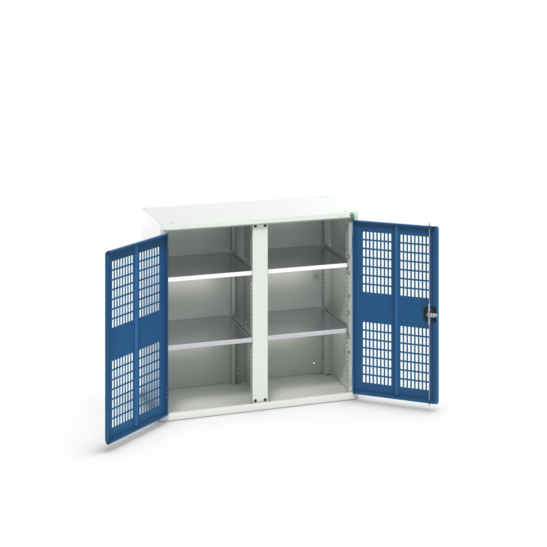 Produktfoto 1 von Bott Aufbewahrungsschrank Typ Bestückter Schrank 2 Tür/en 4 Regal/e 1000 mm 1050 mm Ja 550 mm Stahlblech