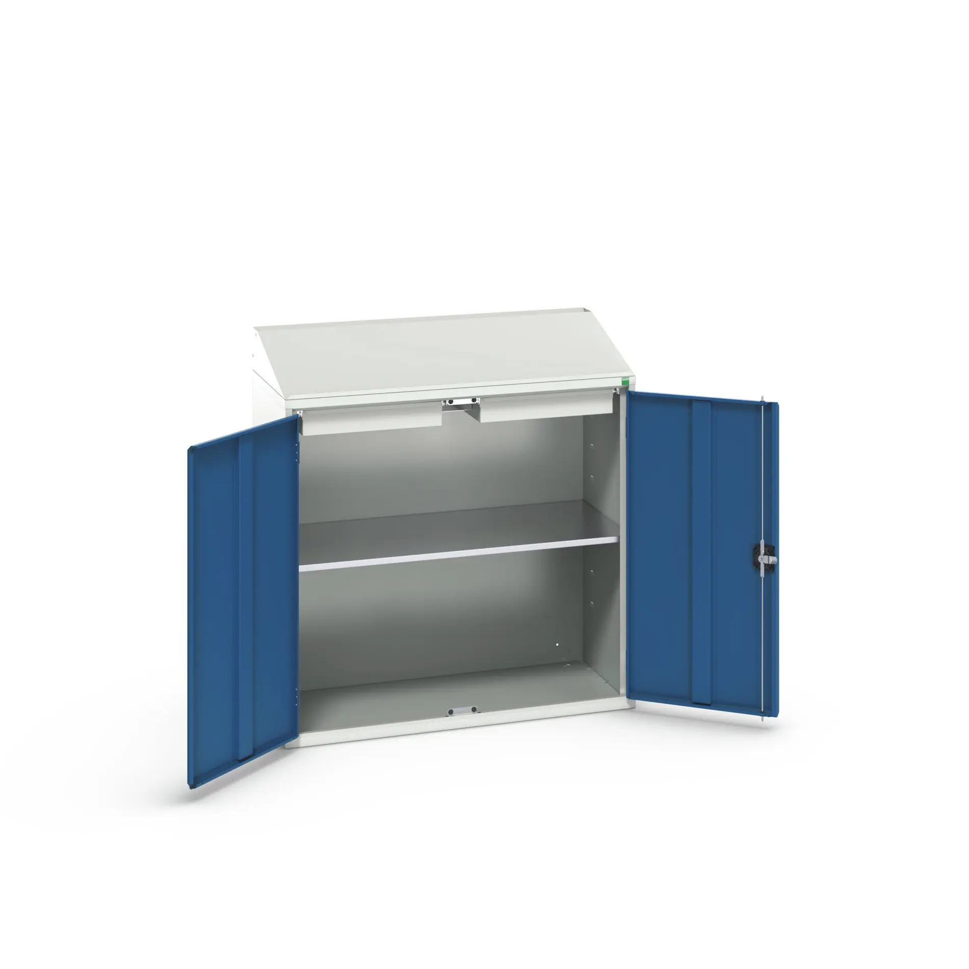 Produktfoto 1 von Bott Aufbewahrungsschrank Typ Regalschrank 2 Tür/en 1 Regal/e 2 Schublade/n 1130 mm 1050 mm Ja 550 mm Stahlblech