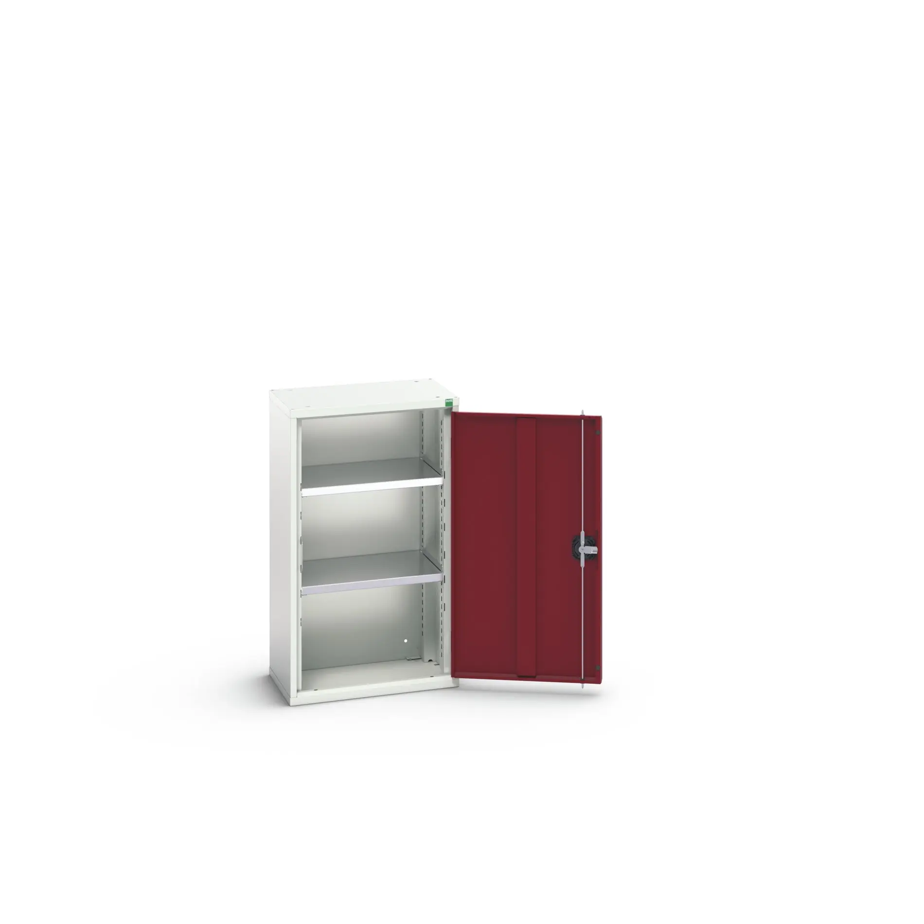 Produktfoto 1 von Bott Aufbewahrungsschrank Typ Wandschrank 1 Tür/en 2 Regal/e 900 mm 525 mm 350 mm Stahlblech