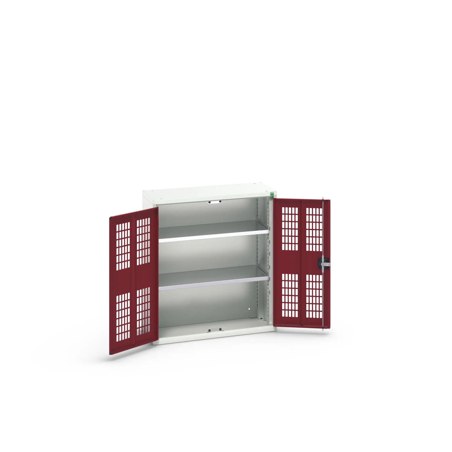 Produktfoto 1 von Bott Aufbewahrungsschrank Typ Regalschrank 2 Tür/en 2 Regal/e 900 mm 80 mm Ja 350 mm Stahlblech