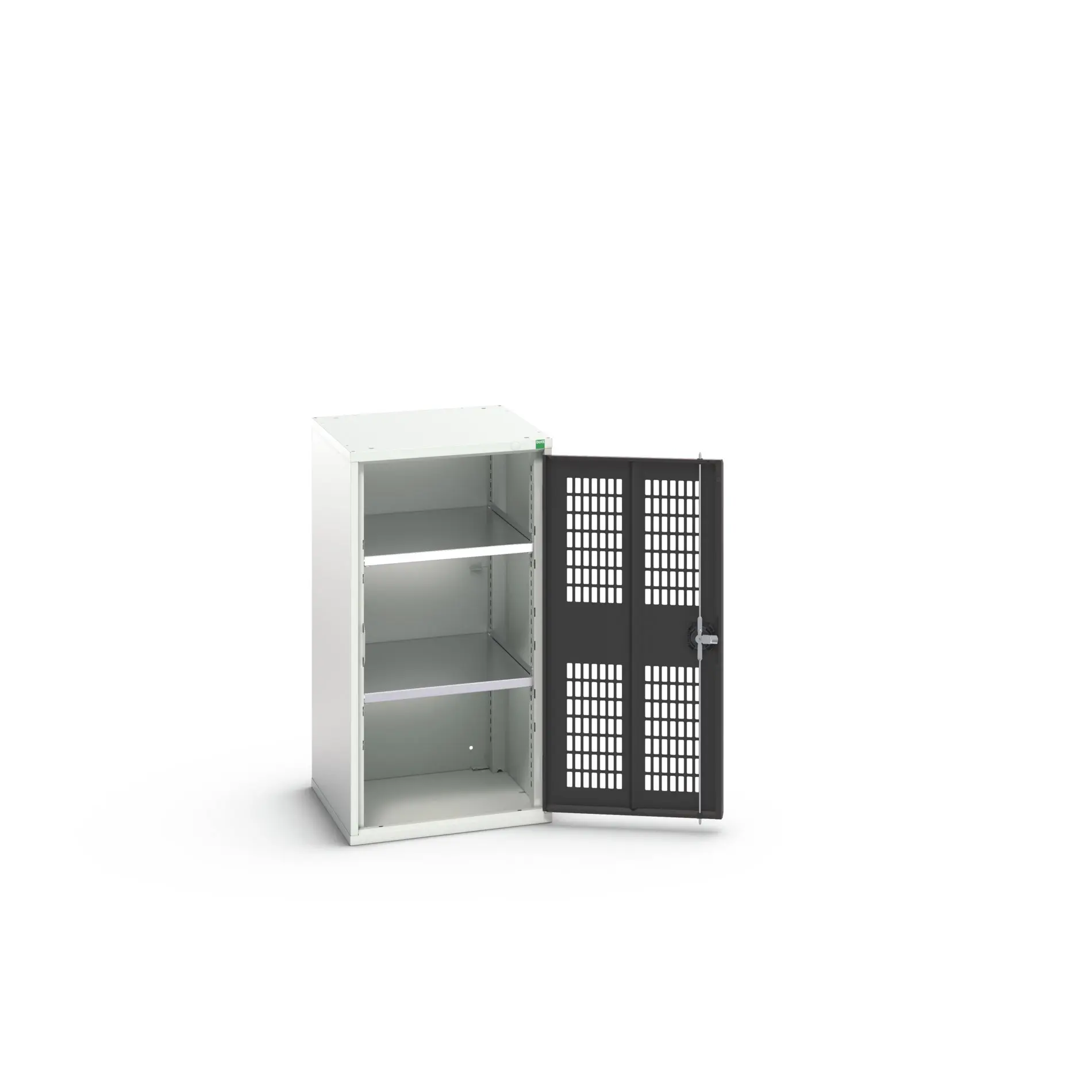 Produktfoto 1 von Bott Aufbewahrungsschrank Typ Regalschrank 1 Tür/en 2 Regal/e 1000 mm 525 mm Ja 550 mm Stahlblech