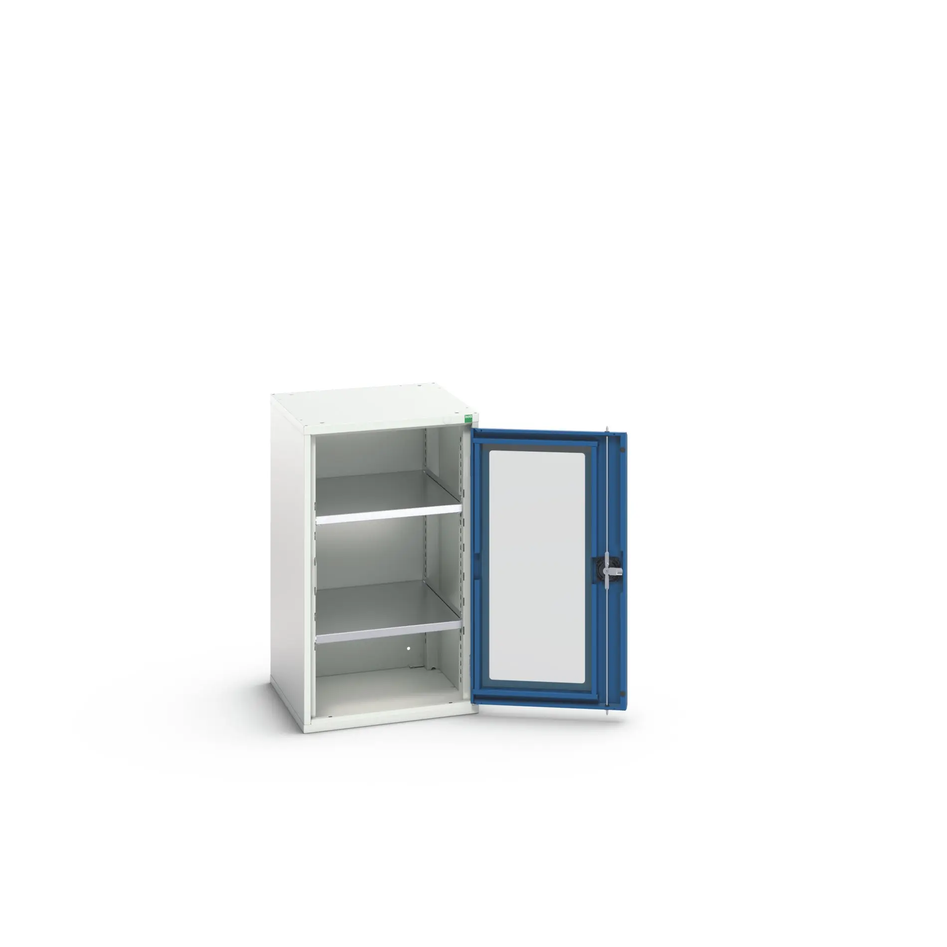 Produktfoto 1 von Bott Aufbewahrungsschrank Typ Regalschrank 1 Tür/en 2 Regal/e 900 mm 525 mm 550 mm Stahlblech