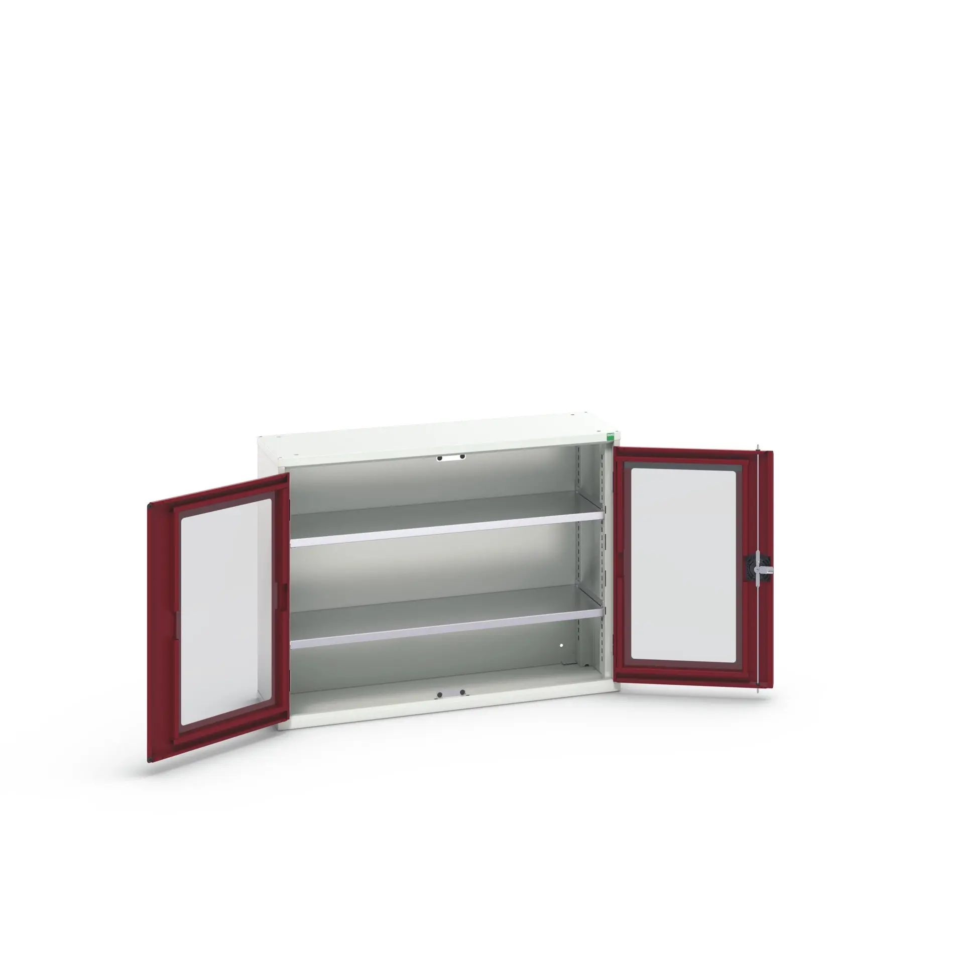 Produktfoto 1 von Bott Aufbewahrungsschrank Typ Regalschrank 2 Tür/en 2 Regal/e 800 mm 1050 mm 350 mm Stahlblech