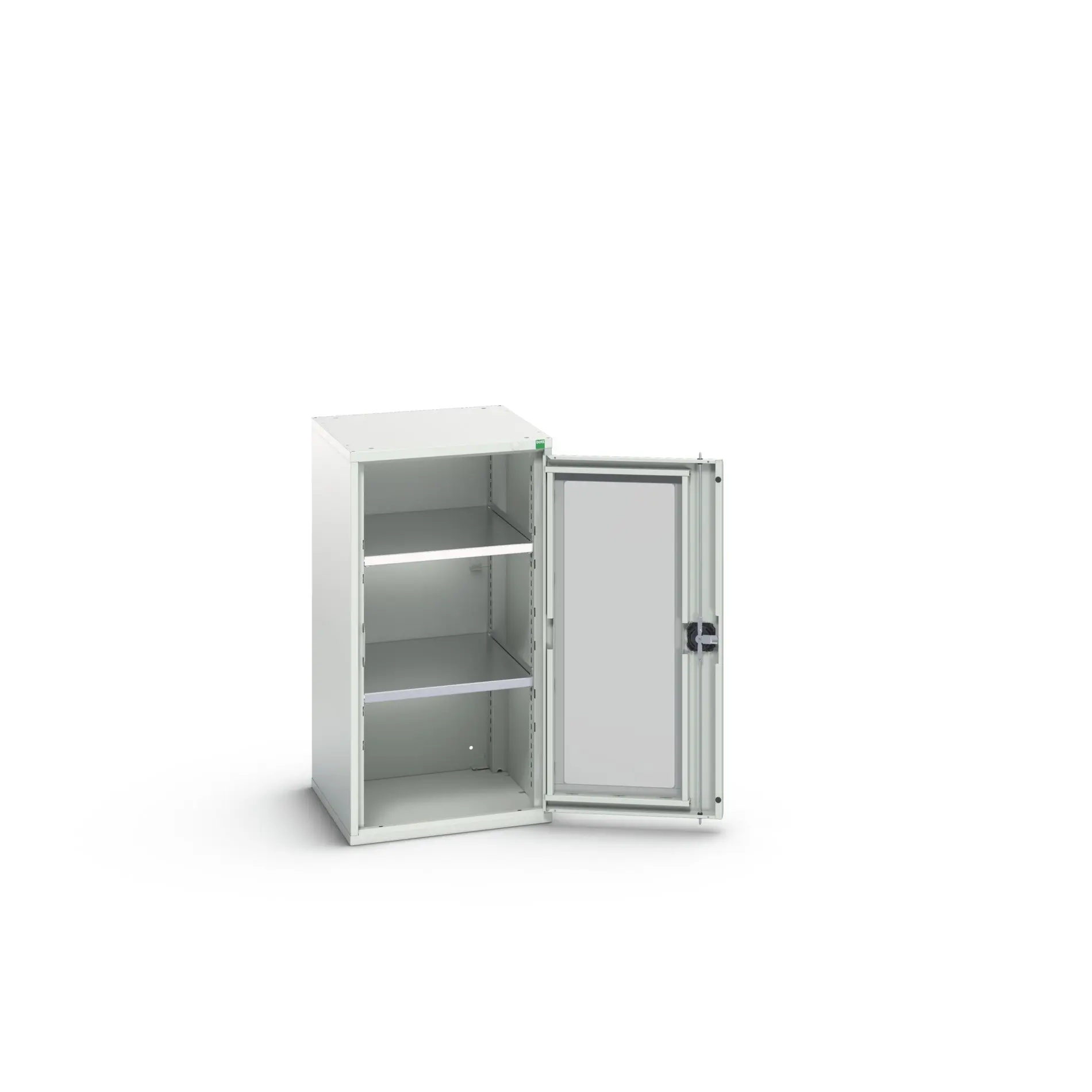Produktfoto 1 von Bott Aufbewahrungsschrank Typ Regalschrank 1 Tür/en 2 Regal/e 1000 mm 525 mm 550 mm Stahlblech