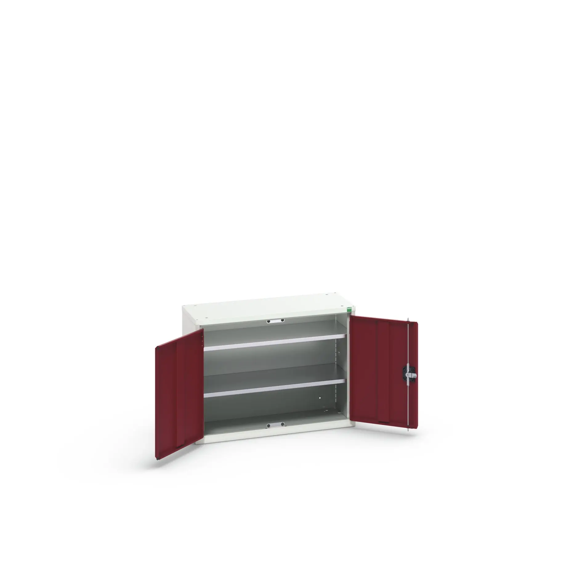 Produktfoto 1 von Bott Aufbewahrungsschrank Typ Regalschrank 2 Tür/en 2 Regal/e 600 mm 80 mm 350 mm Stahlblech