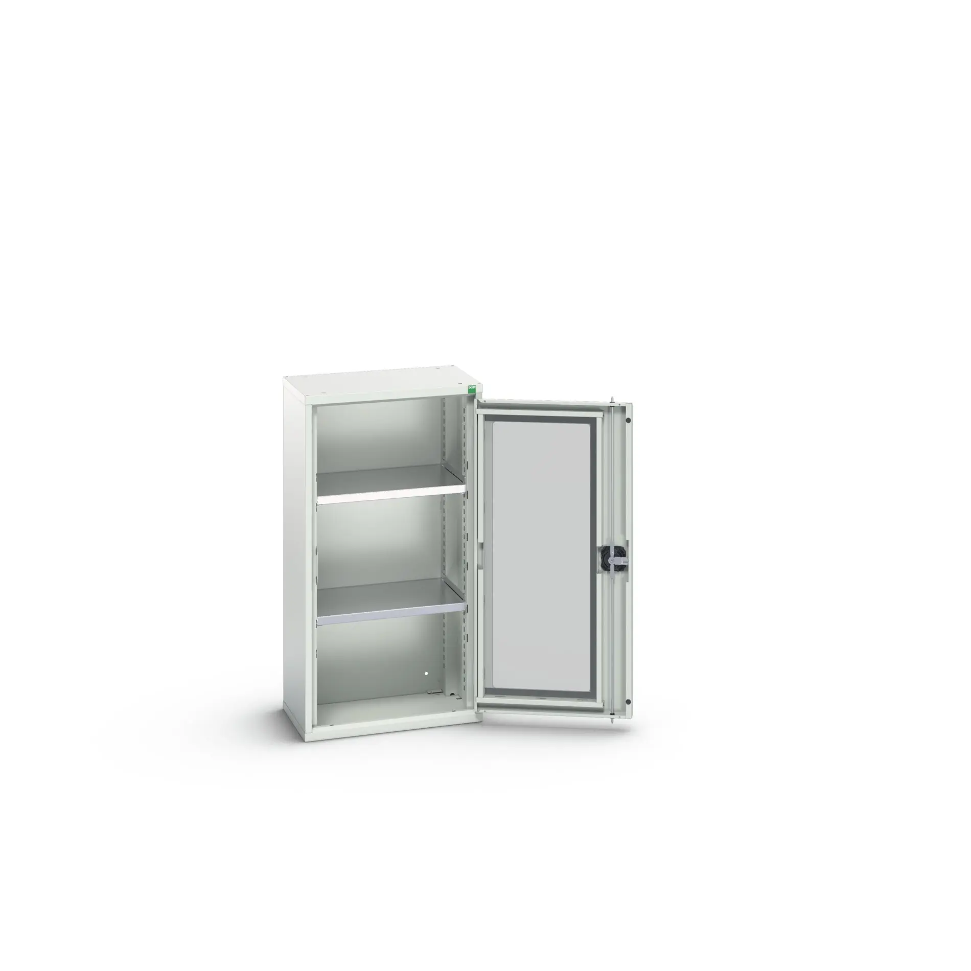 Produktfoto 1 von Bott Aufbewahrungsschrank Typ Regalschrank 1 Tür/en 2 Regal/e 1000 mm 525 mm 350 mm Stahlblech