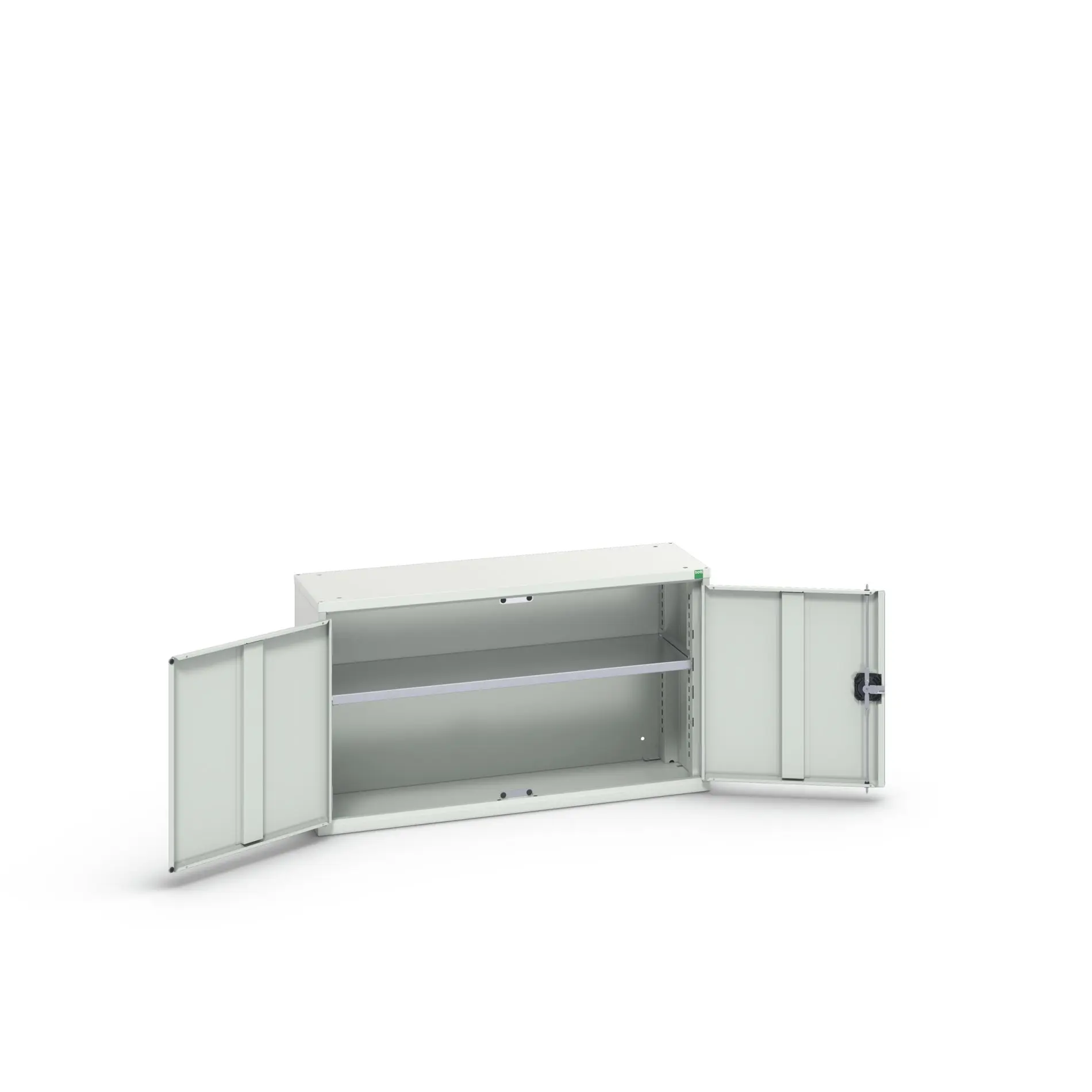 Produktfoto 1 von Bott Aufbewahrungsschrank Typ Regalschrank 2 Tür/en 1 Regal/e 600 mm 1050 mm 350 mm Stahlblech