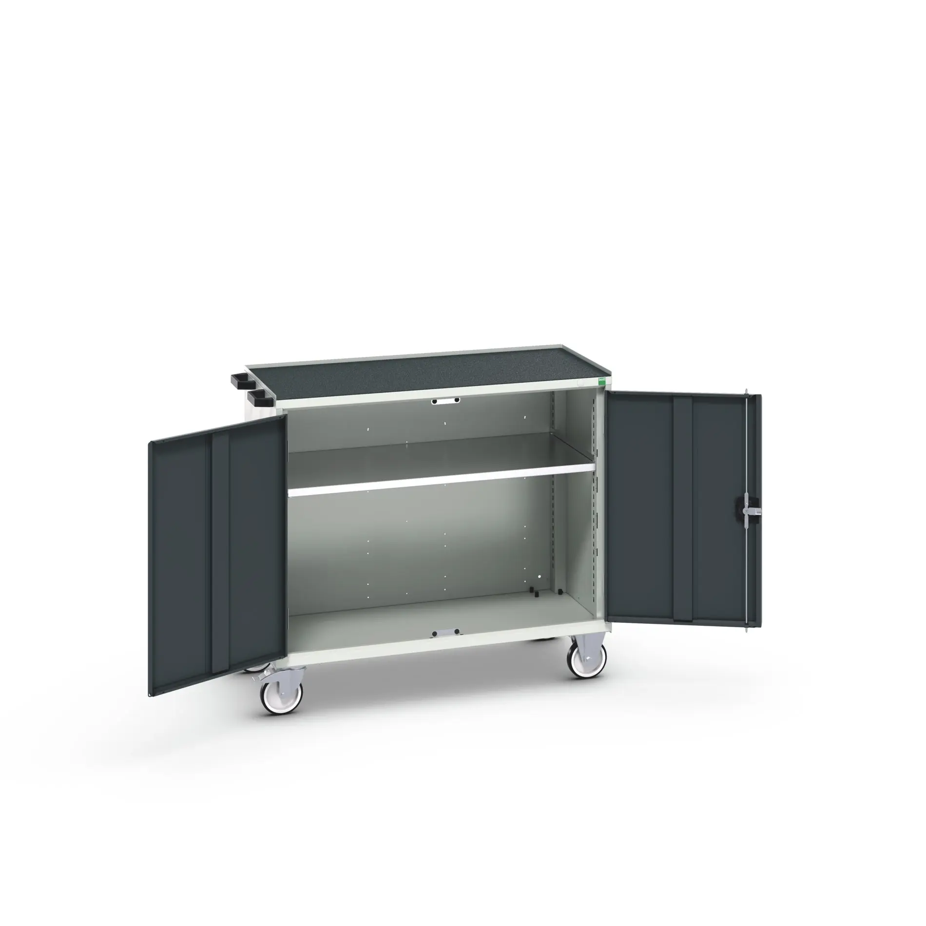 Produktfoto 1 von Bott Schrank Typ Beweglicher Schrank Bodenmontage 2 Tür/en 1 Regal/e Stahlblech