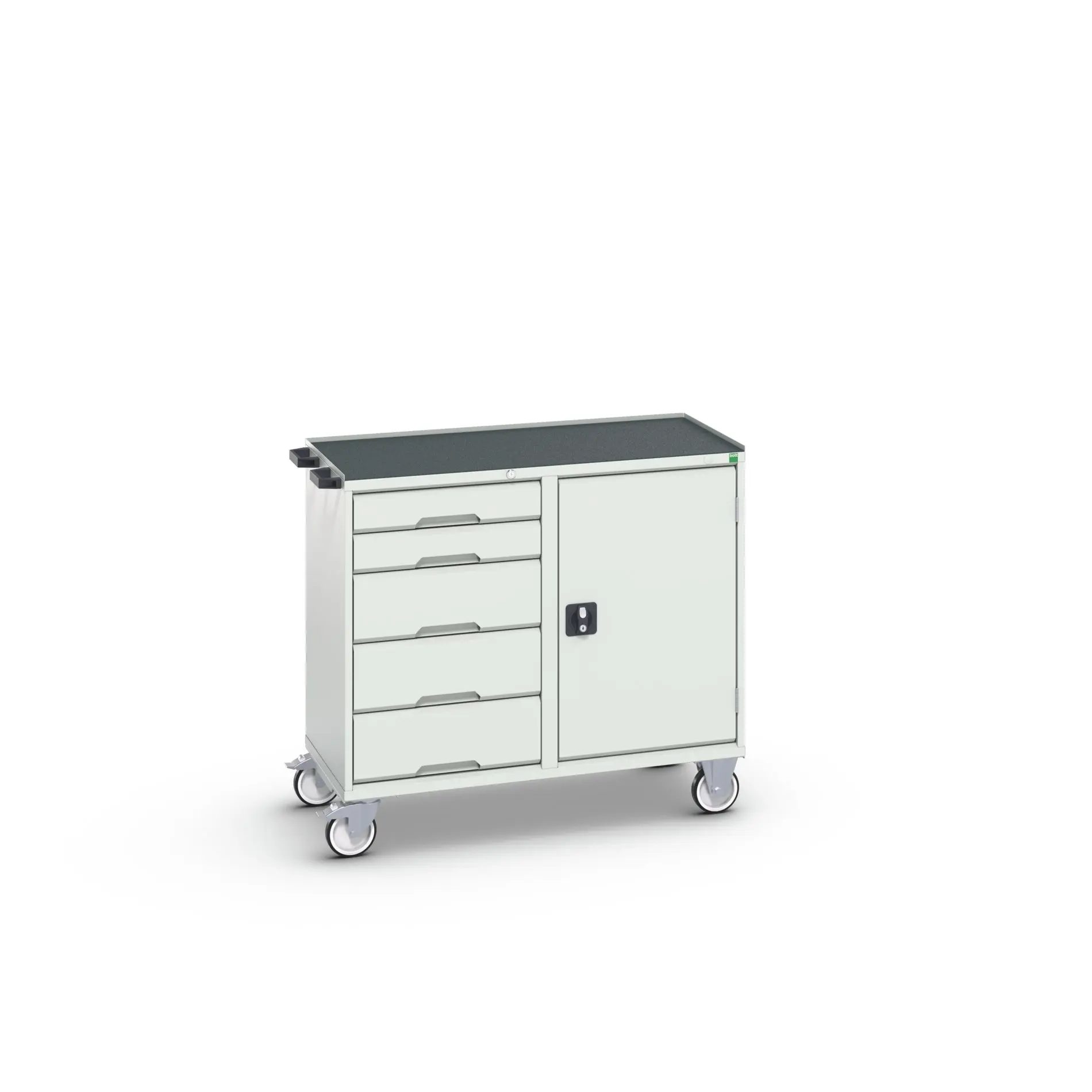 Produktfoto 1 von Bott Stahl Gestellwagen, Typ Gestellwagen mit Rädern, 965 mm x 1050mm x 550 mm