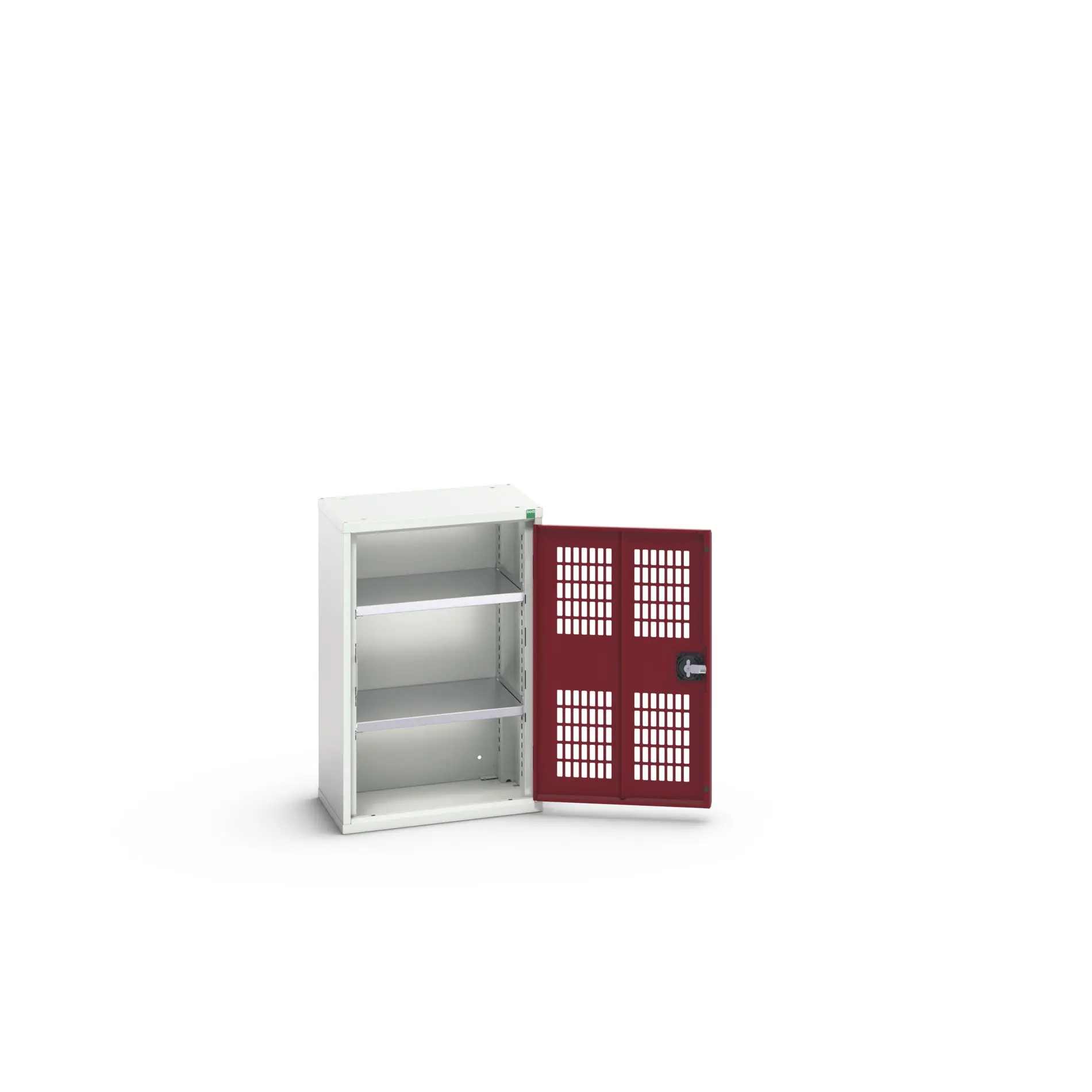 Produktfoto 1 von Bott Aufbewahrungsschrank Typ Regalschrank 1 Tür/en 2 Regal/e 800 mm 525 mm Ja 350 mm Stahlblech