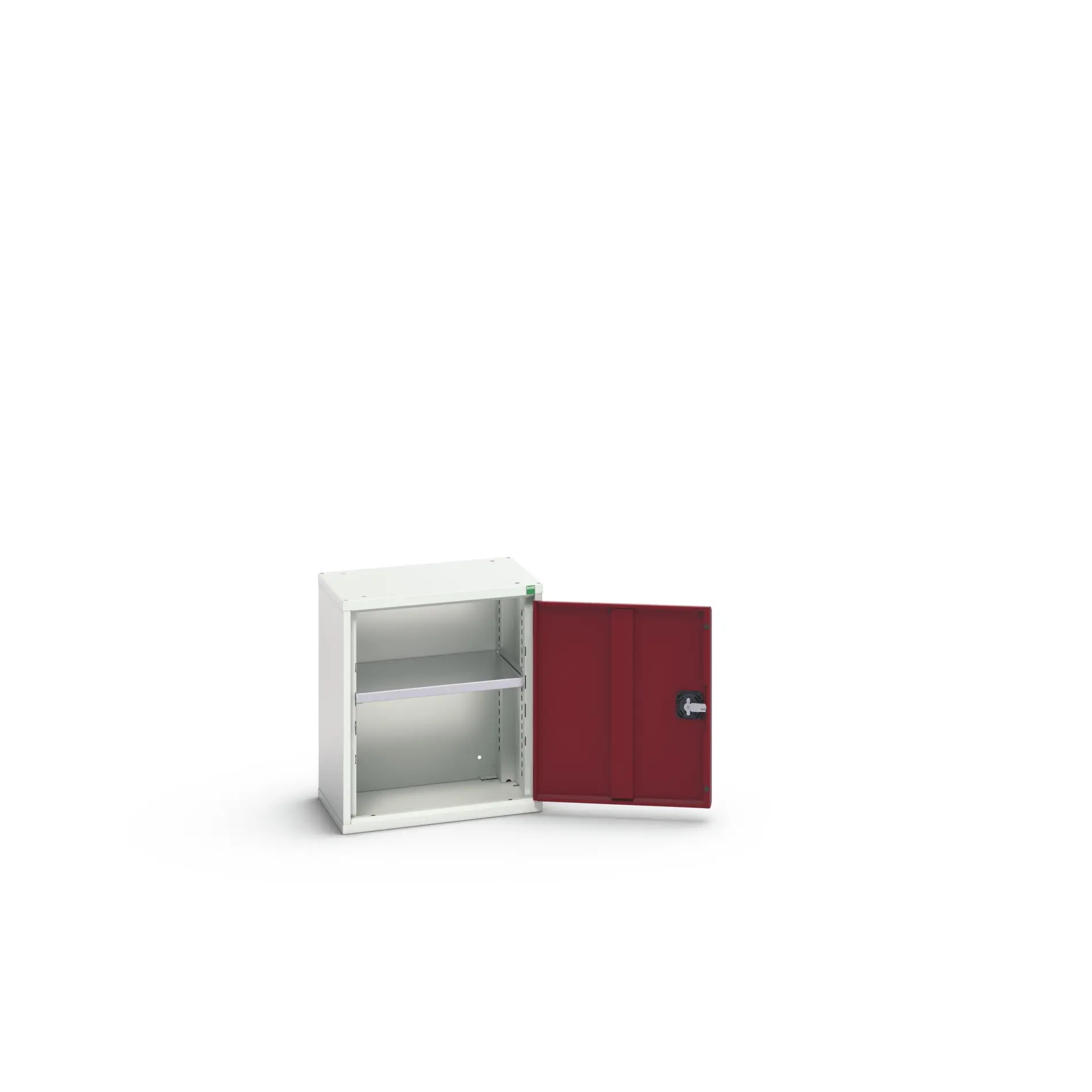Produktfoto 1 von Bott Aufbewahrungsschrank Typ Wandschrank 1 Tür/en 1 Regal/e 600 mm 525 mm 350 mm Stahlblech