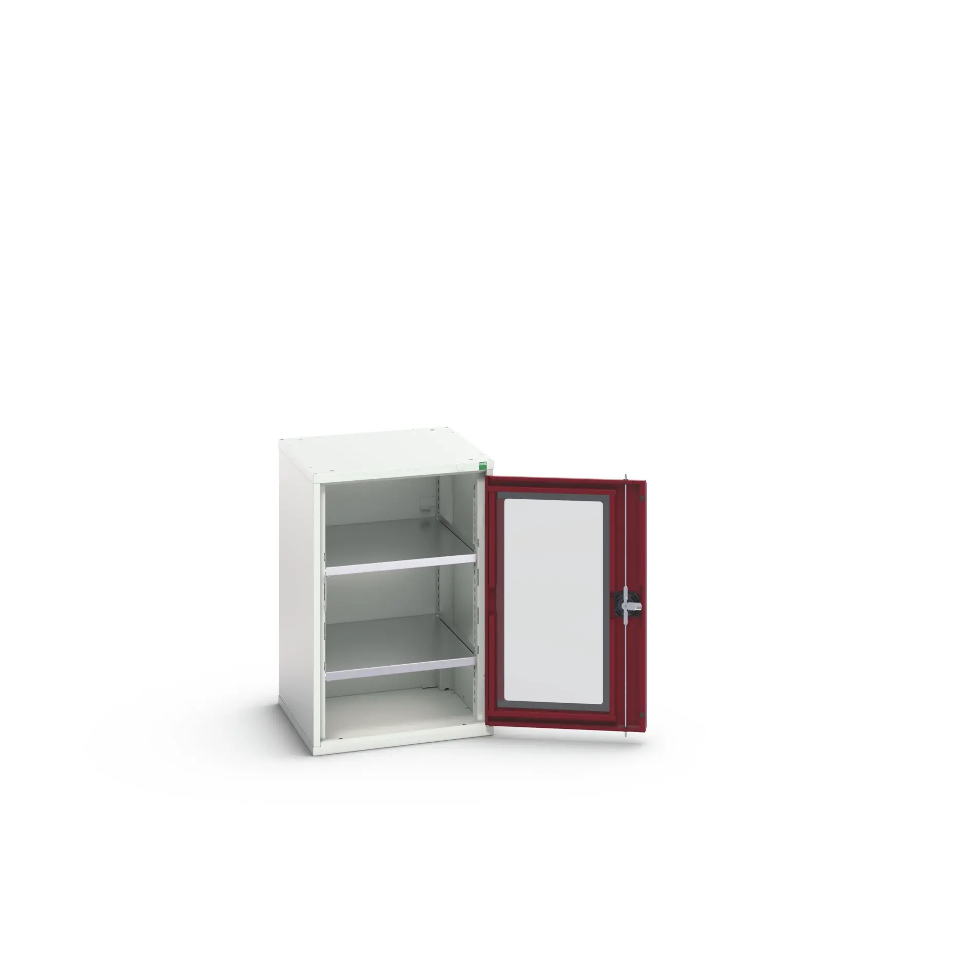 Produktfoto 1 von Bott Aufbewahrungsschrank Typ Regalschrank 1 Tür/en 2 Regal/e 800 mm 525 mm 550 mm Stahlblech