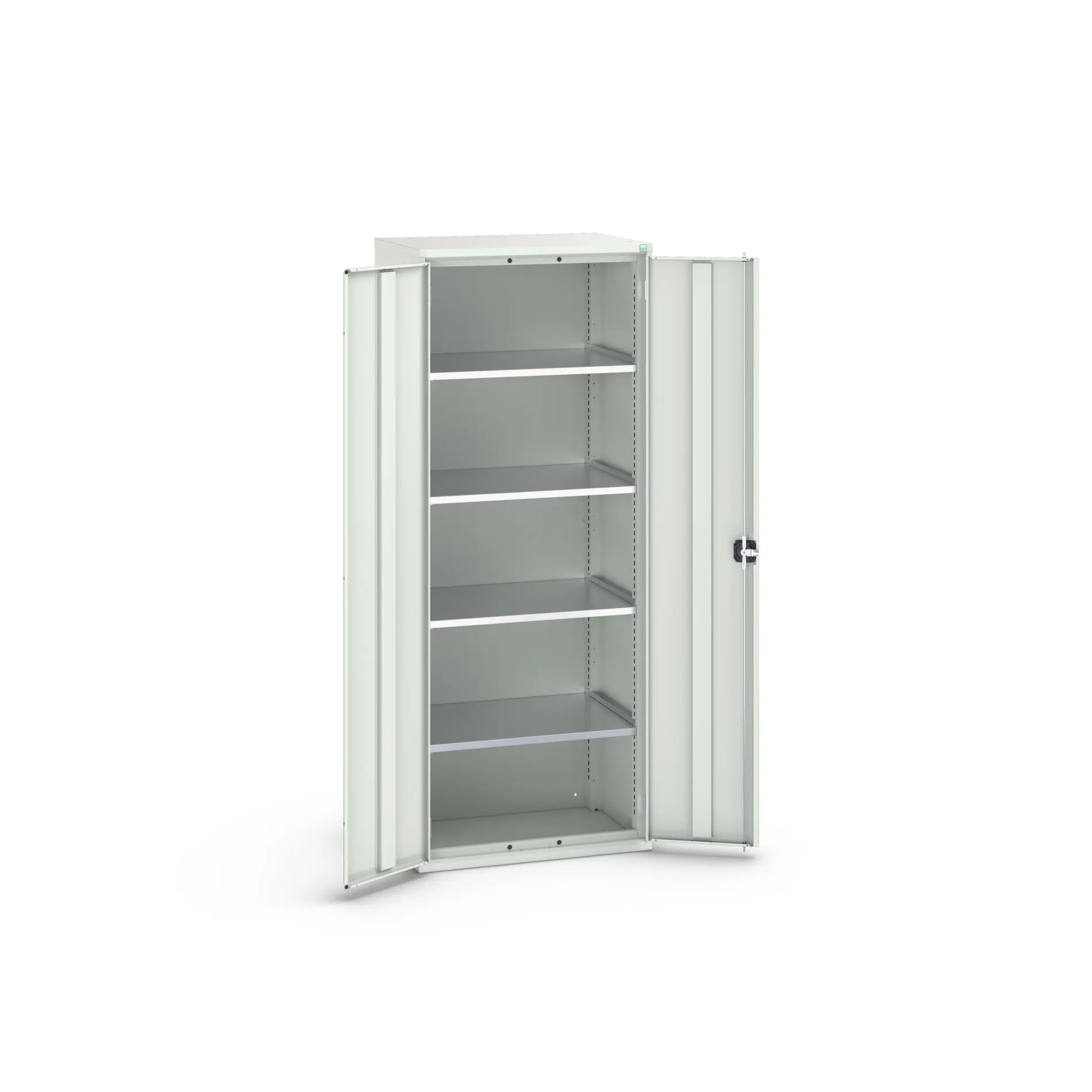 Bott Aufbewahrungsschrank Typ Regalschrank 2 Tür/en 4 Regal/e 2000 mm 80 mm 550 mm Stahlblech