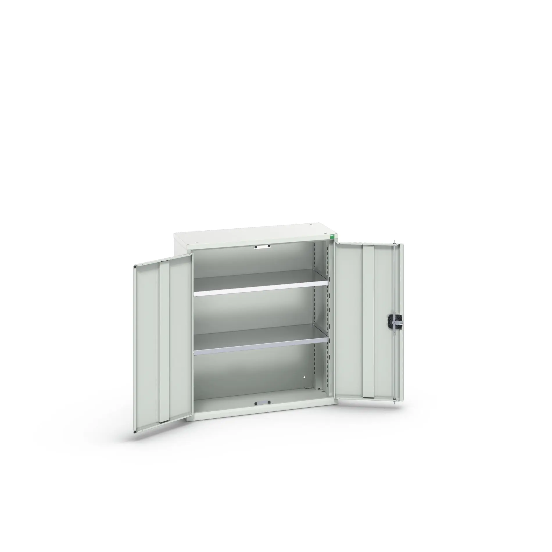 Produktfoto 1 von Bott Aufbewahrungsschrank Typ Regalschrank 2 Tür/en 2 Regal/e 900 mm 80 mm 350 mm Stahlblech