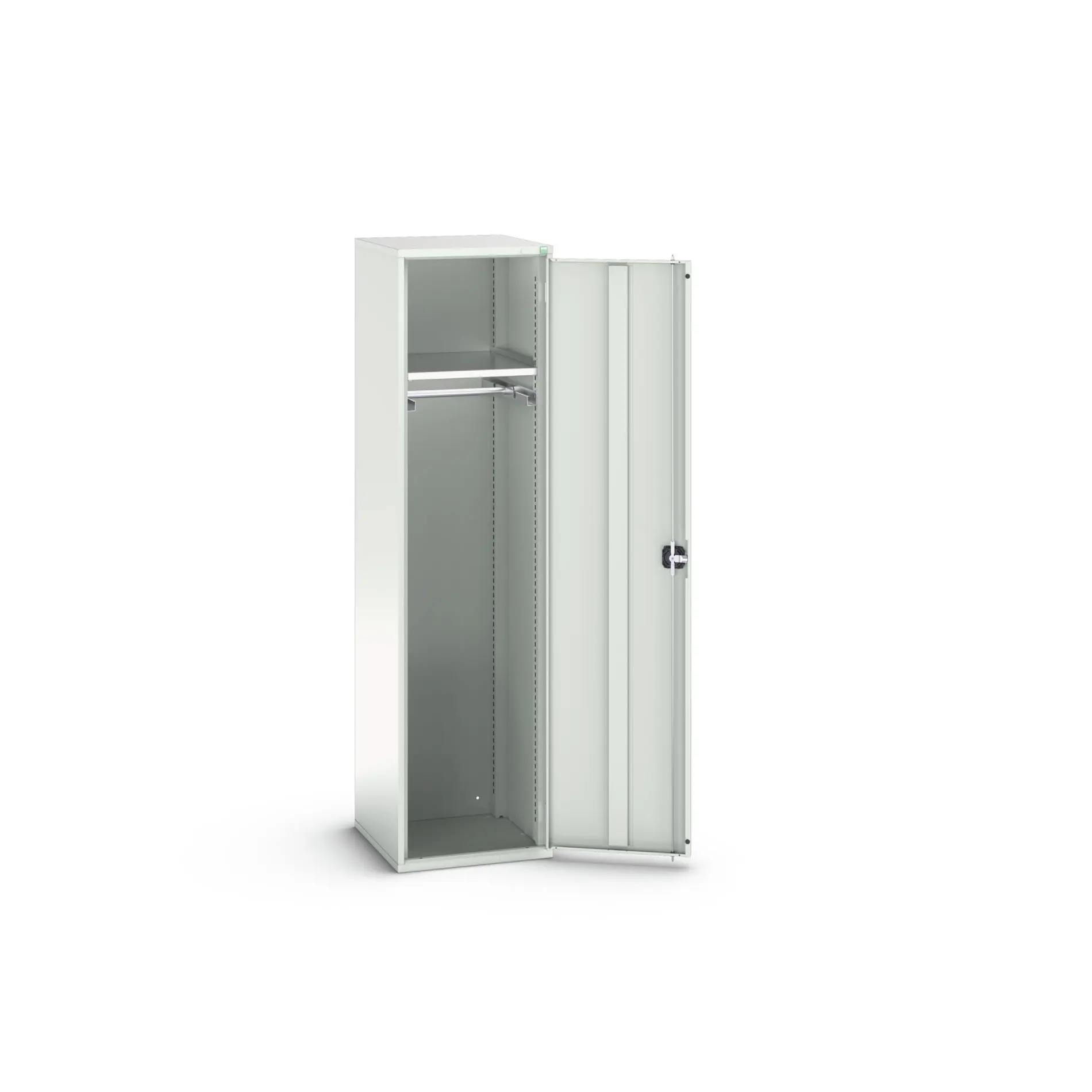 Produktfoto 1 von Bott Aufbewahrungsschrank Typ Bestückter Schrank 1 Tür/en 1 Regal/e 2000 mm 525 mm Ja 550 mm Stahlblech