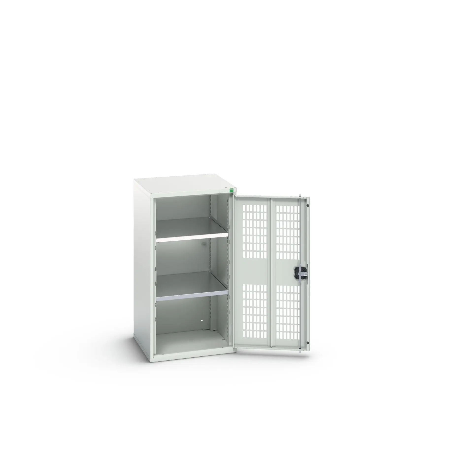 Produktfoto 1 von Bott Aufbewahrungsschrank Typ Regalschrank 1 Tür/en 2 Regal/e 1000 mm 525 mm Ja 550 mm Stahlblech