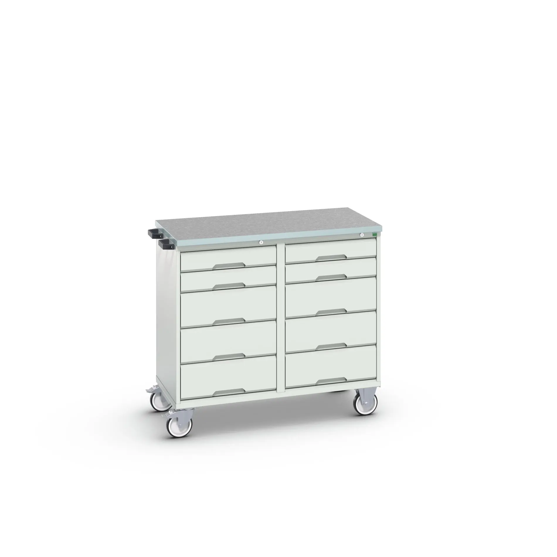 Produktfoto 1 von Bott Trolley, Stahl Rahmen, 1050 x 600 x 980mm, max. 200kg