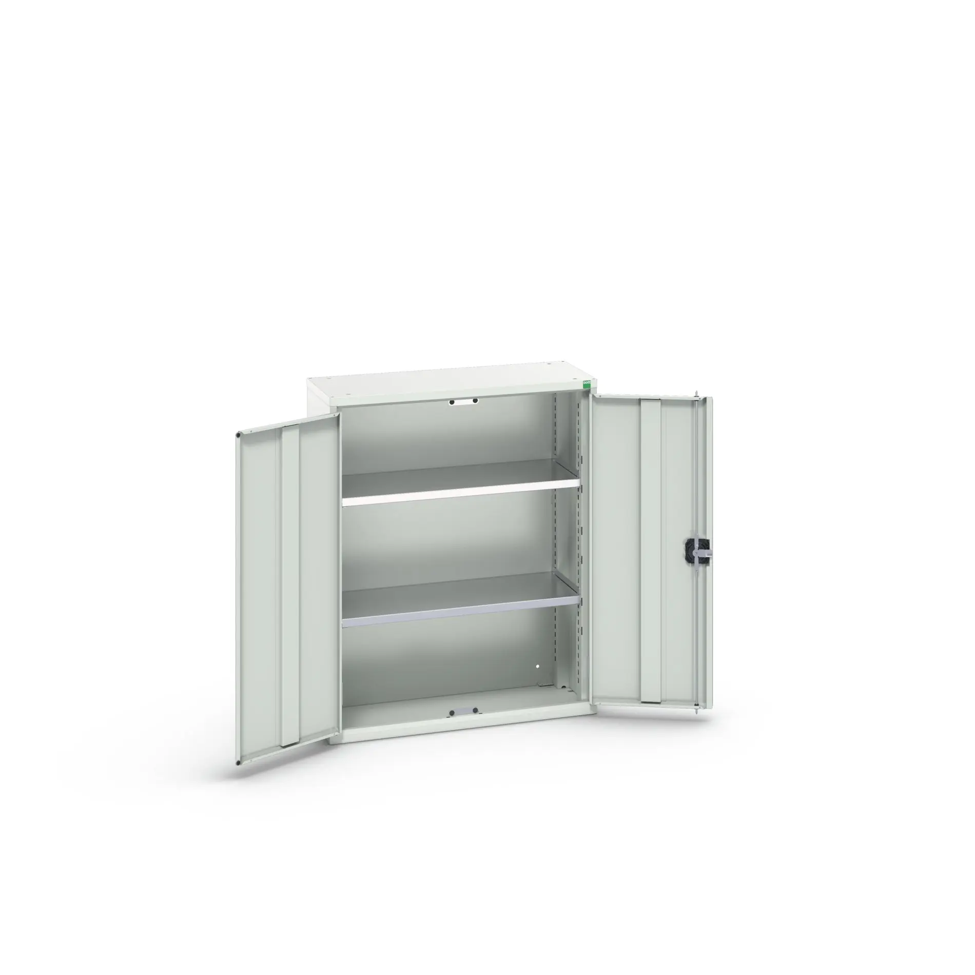 Produktfoto 1 von Bott Aufbewahrungsschrank Typ Regalschrank 2 Tür/en 2 Regal/e 1000 mm 80 mm 350 mm Stahlblech