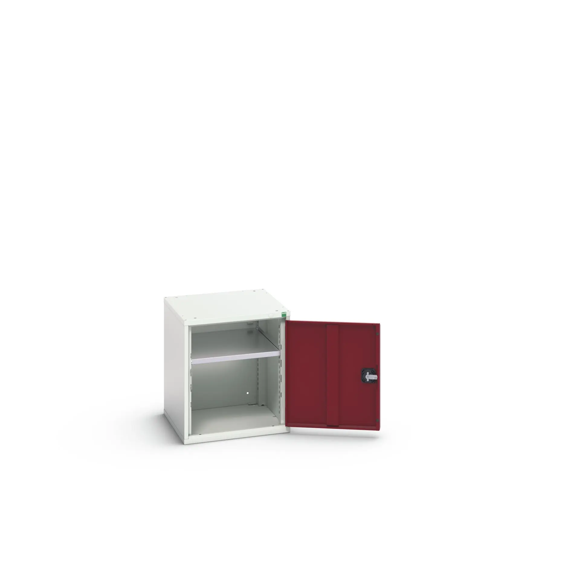 Produktfoto 1 von Bott Aufbewahrungsschrank Typ Regalschrank 1 Tür/en 1 Regal/e 600 mm 525 mm 550 mm Stahlblech