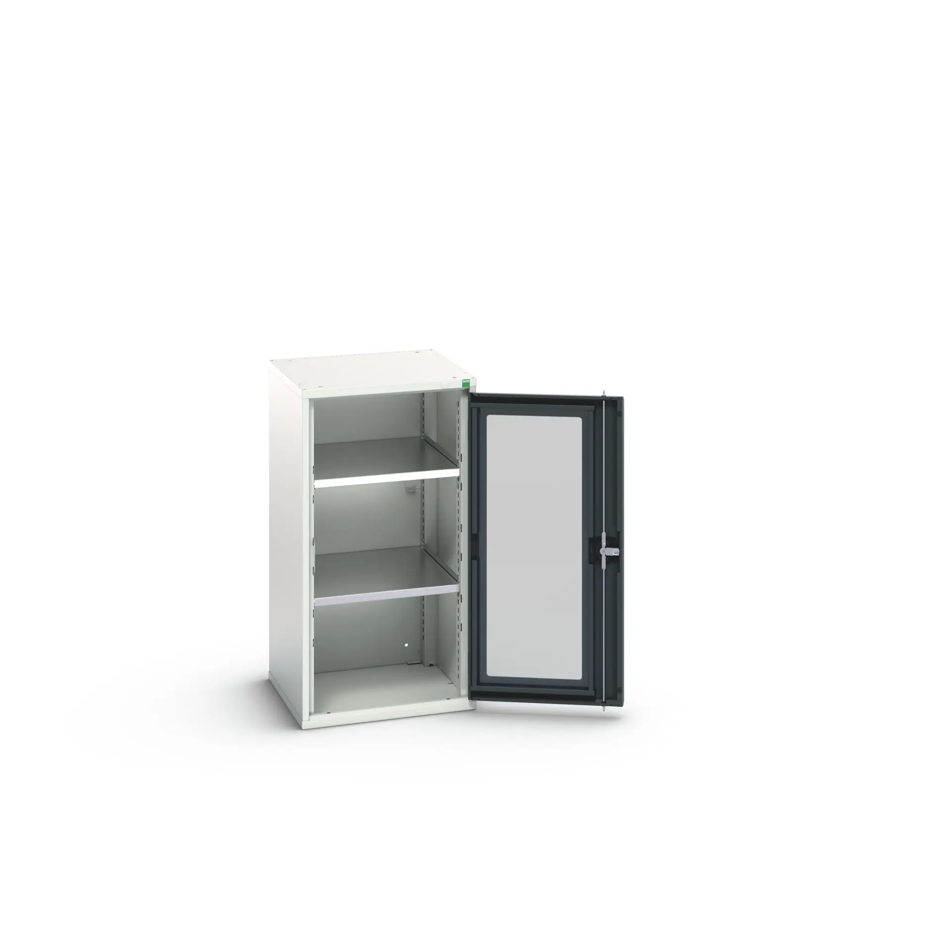Produktfoto 1 von Bott Aufbewahrungsschrank Typ Regalschrank 1 Tür/en 2 Regal/e 1000 mm 525 mm 550 mm Stahlblech