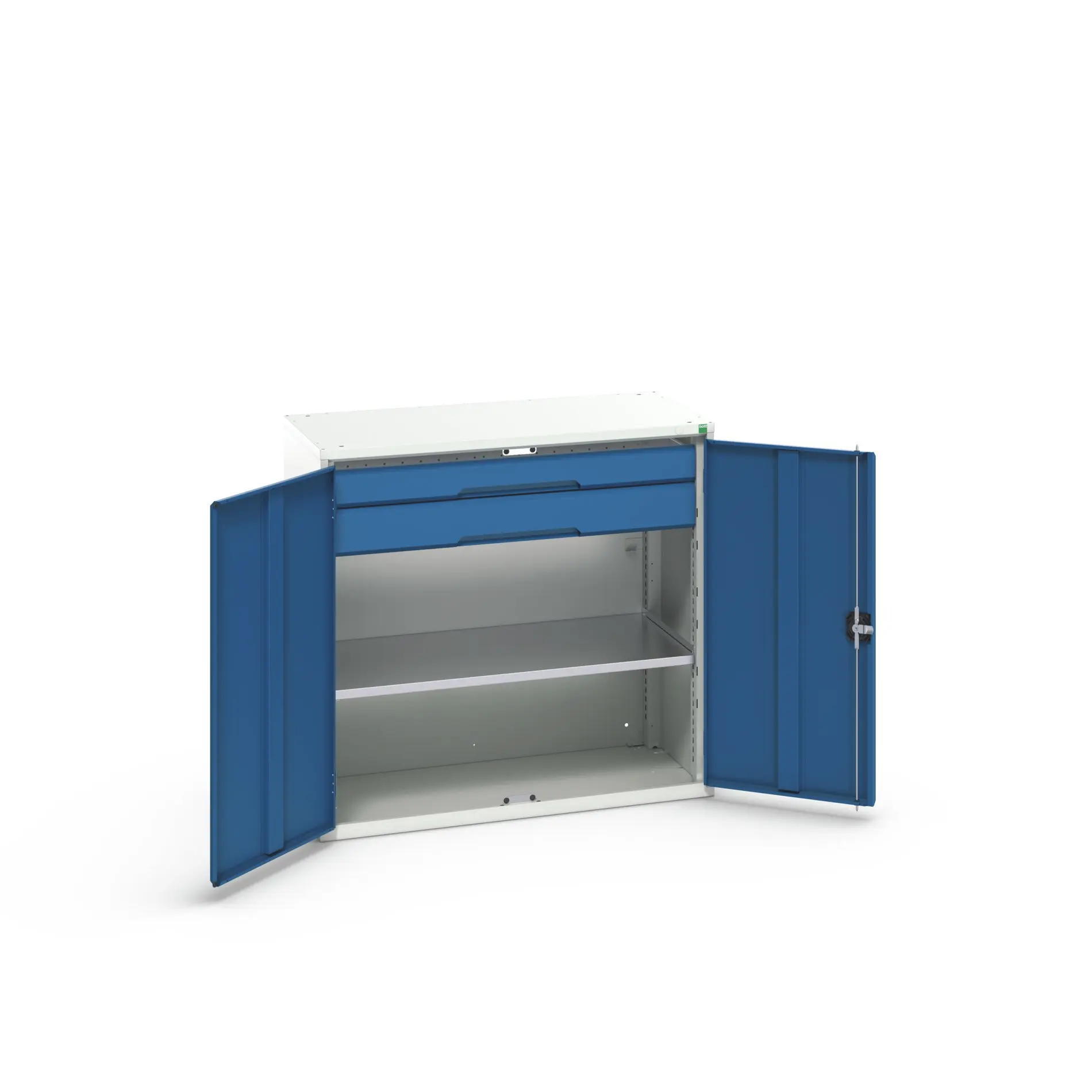 Produktfoto 1 von Bott Schrank Typ Bestückter Schrank 2 Tür/en 1 Regal/e 2 Schublade/n Stahlblech