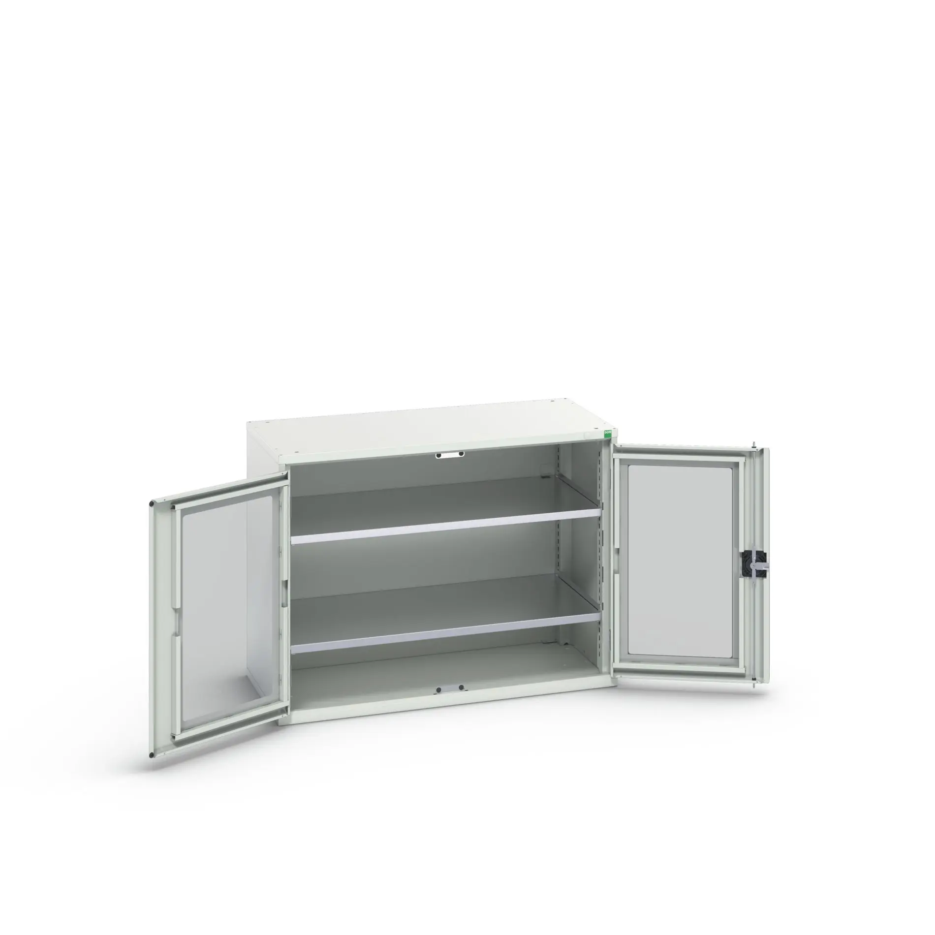 Produktfoto 1 von Bott Aufbewahrungsschrank Typ Regalschrank 2 Tür/en 2 Regal/e 800 mm 1050 mm Ja 550 mm Stahlblech