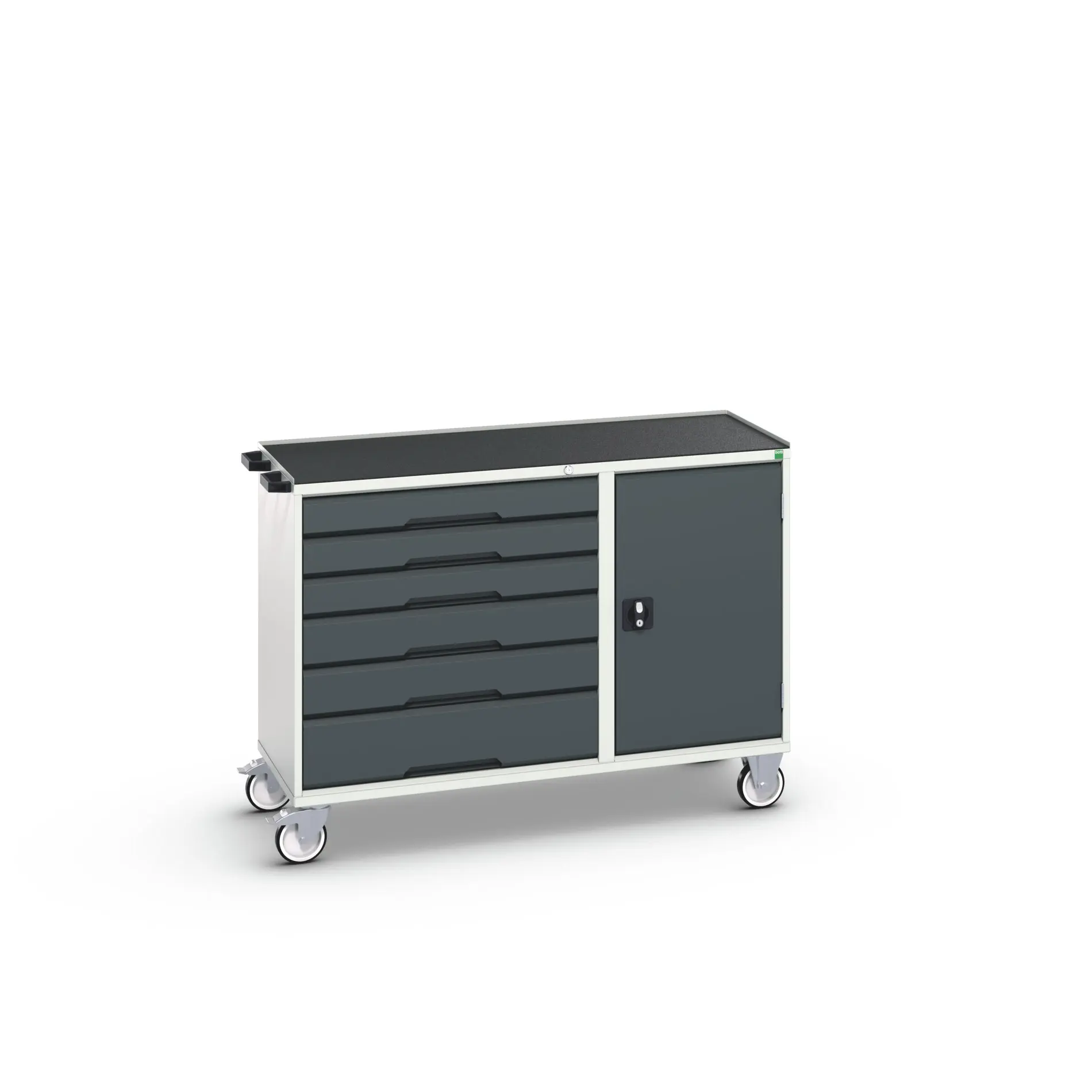 Produktfoto 1 von Bott Stahl Gestellwagen, Typ Gestellwagen 6 Schubladen mit Rädern, 965 mm x 1300mm x 550 mm